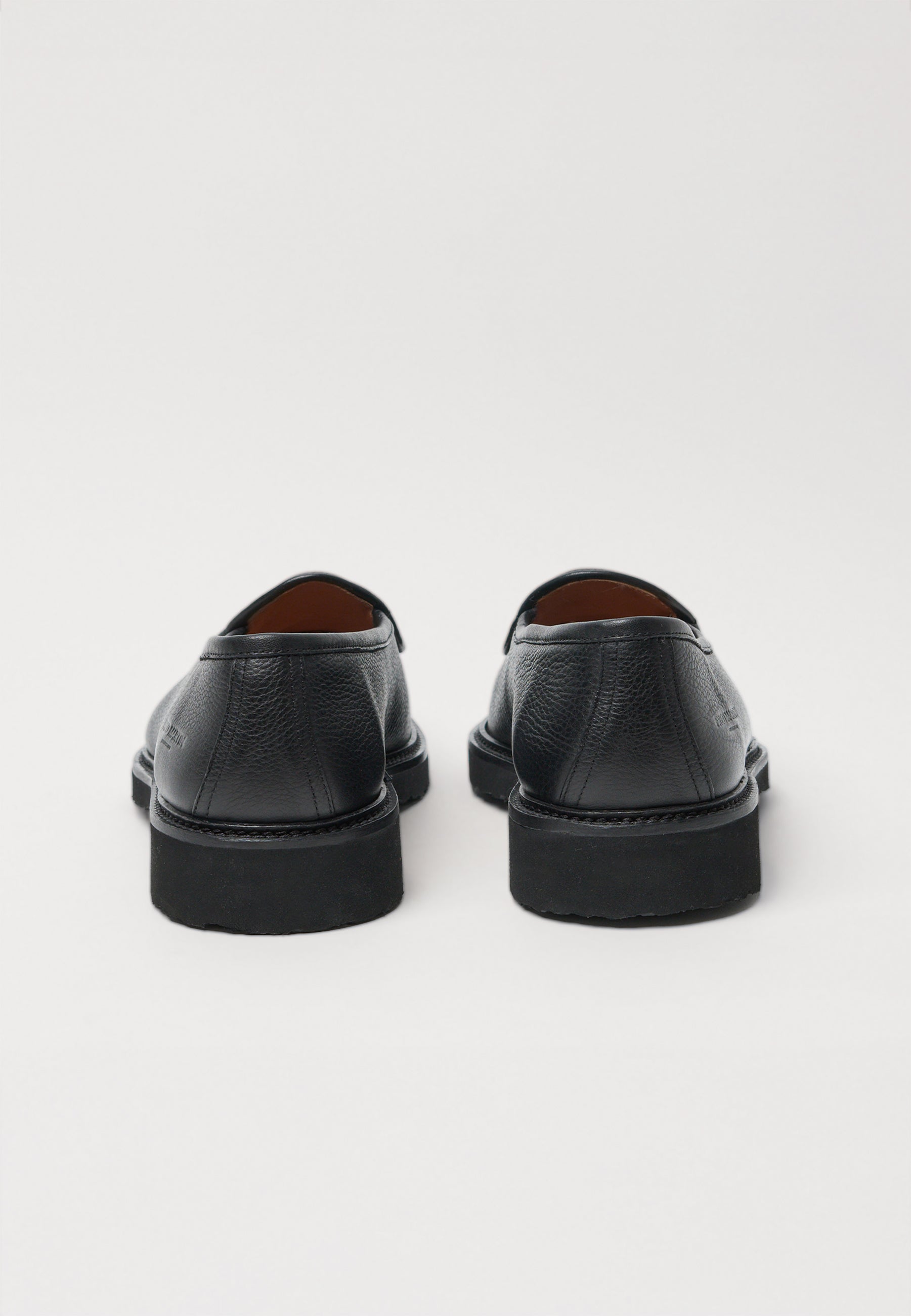 Belgian Loafer - Full-grain Black Leather