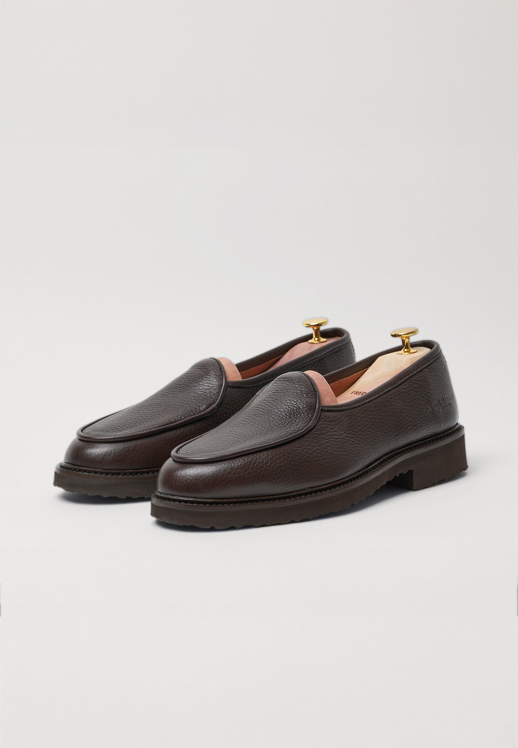 Belgian Loafer - Full-grain Brown Leather