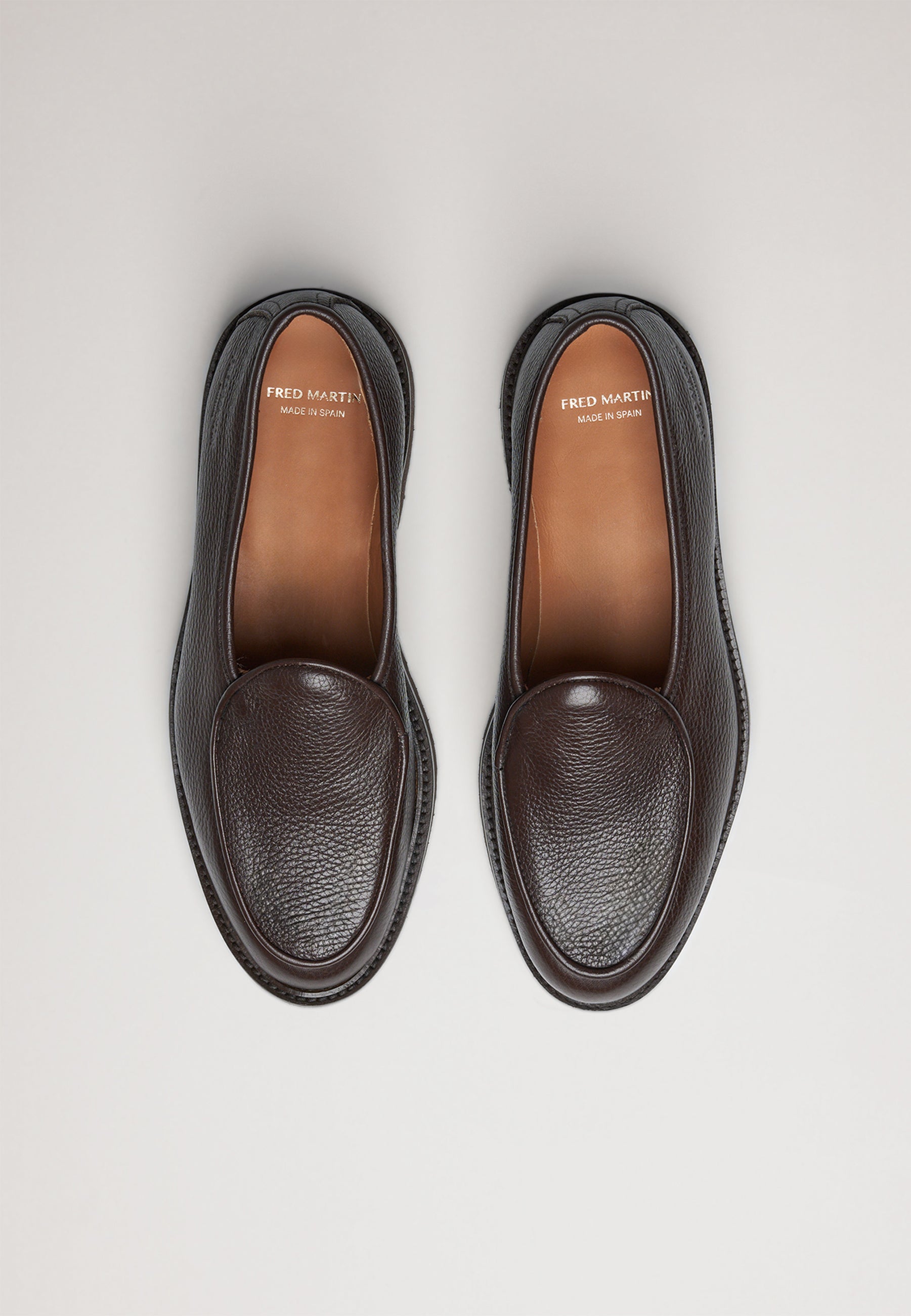 Belgian Loafer - Full-grain Brown Leather