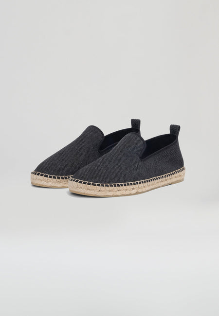 Slippers Eco - Black Eco Fabric