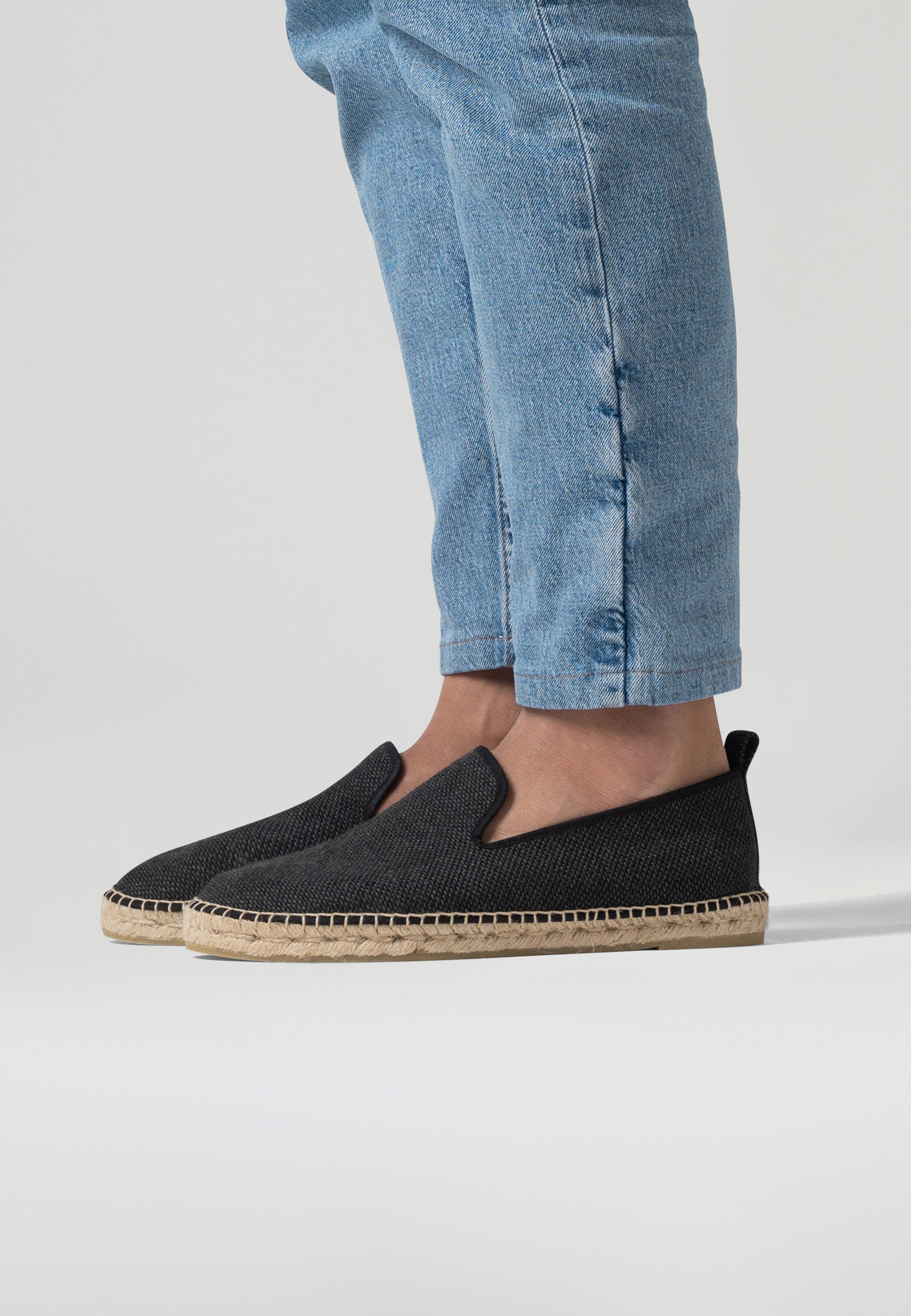 Chaussons Eco Fabrics - Tissu Eco Noir