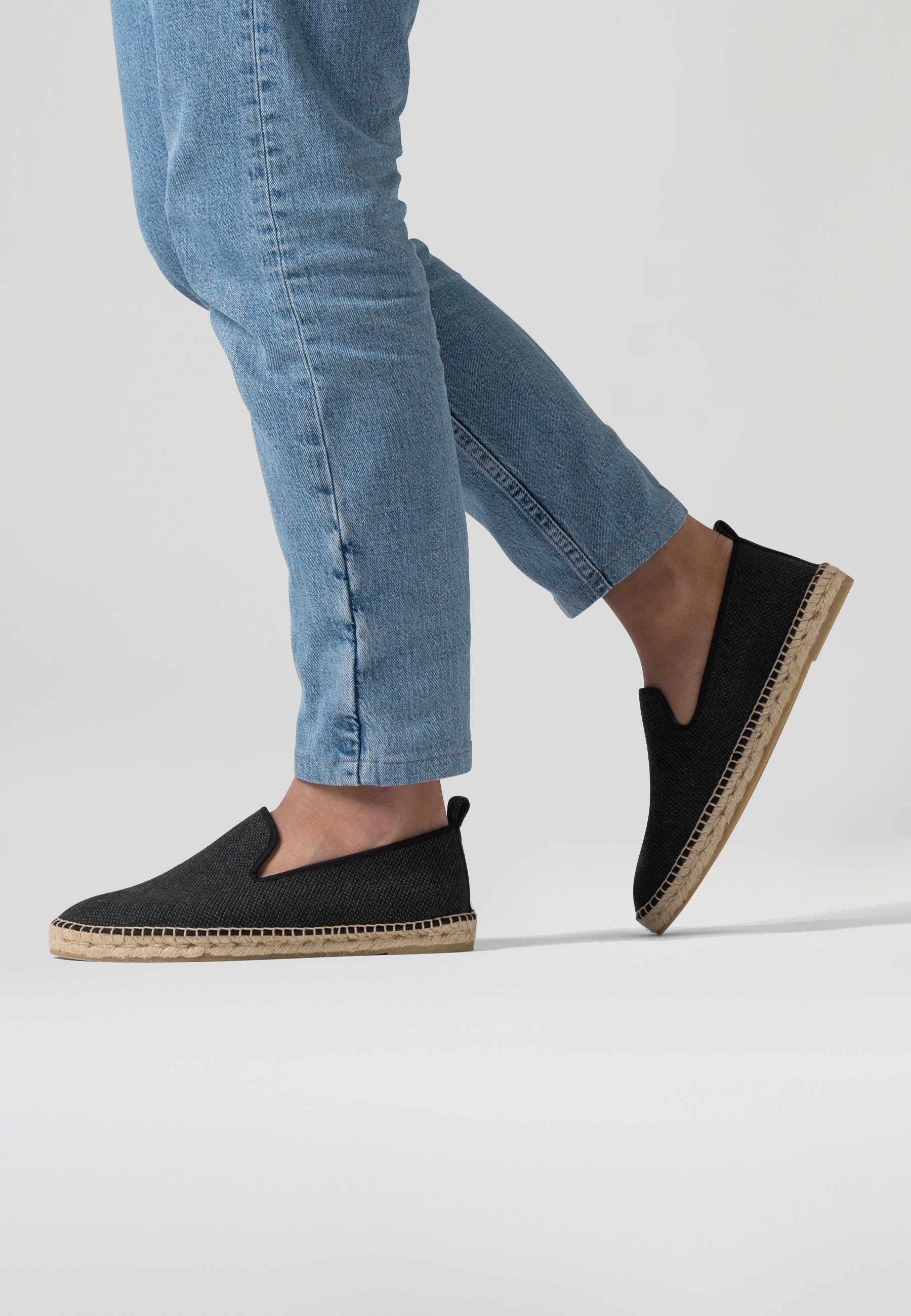 Chaussons Eco Fabrics - Tissu Eco Noir