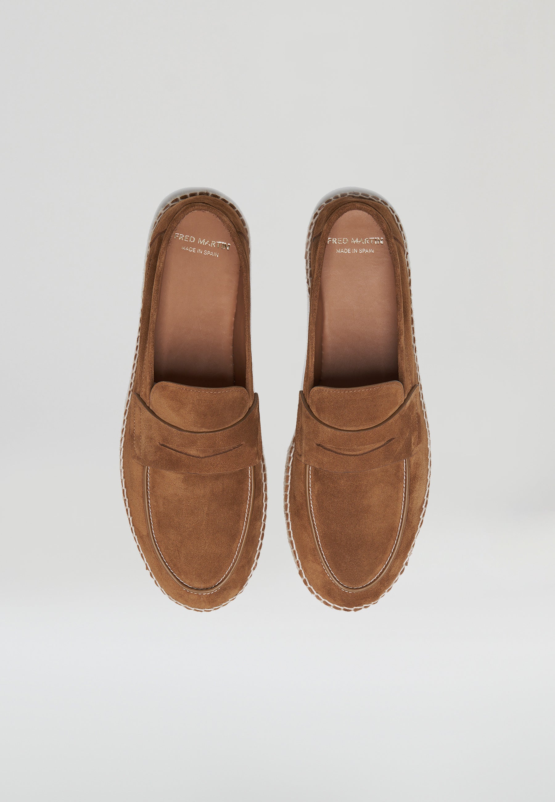 Mocassins Daim Camel