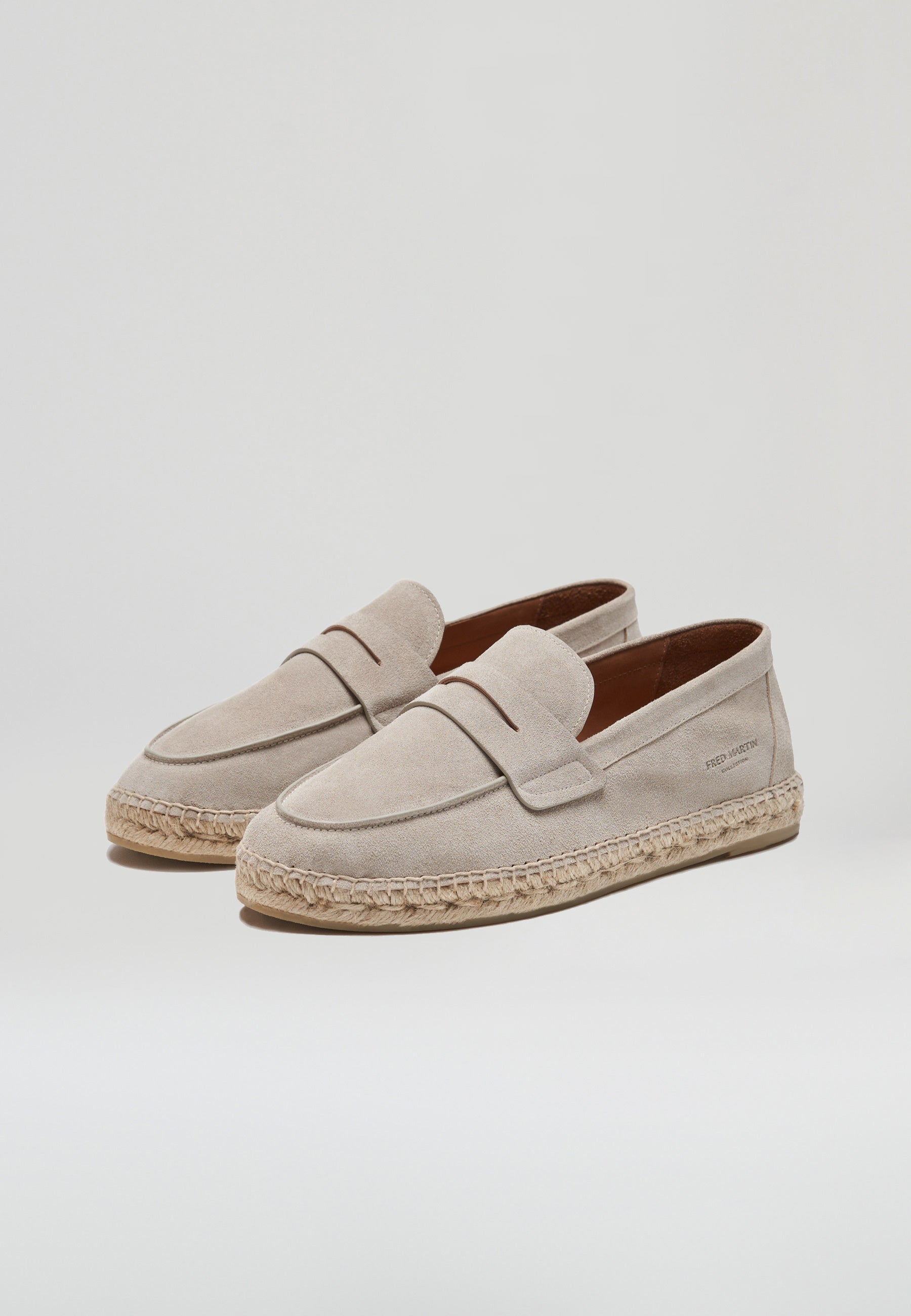 Loafer - Sandfarbenes Wildleder