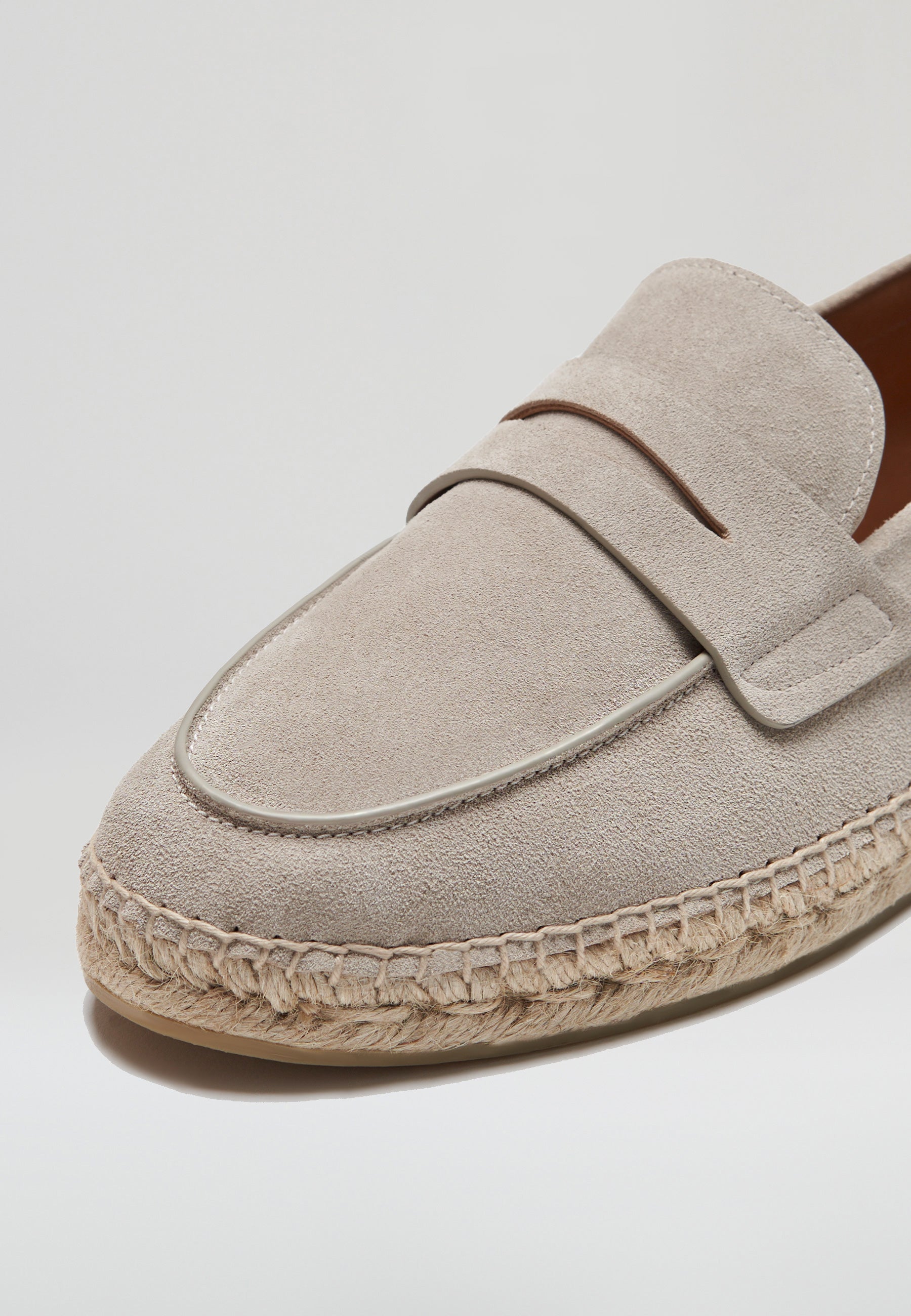 Loafer - Sandfarbenes Wildleder
