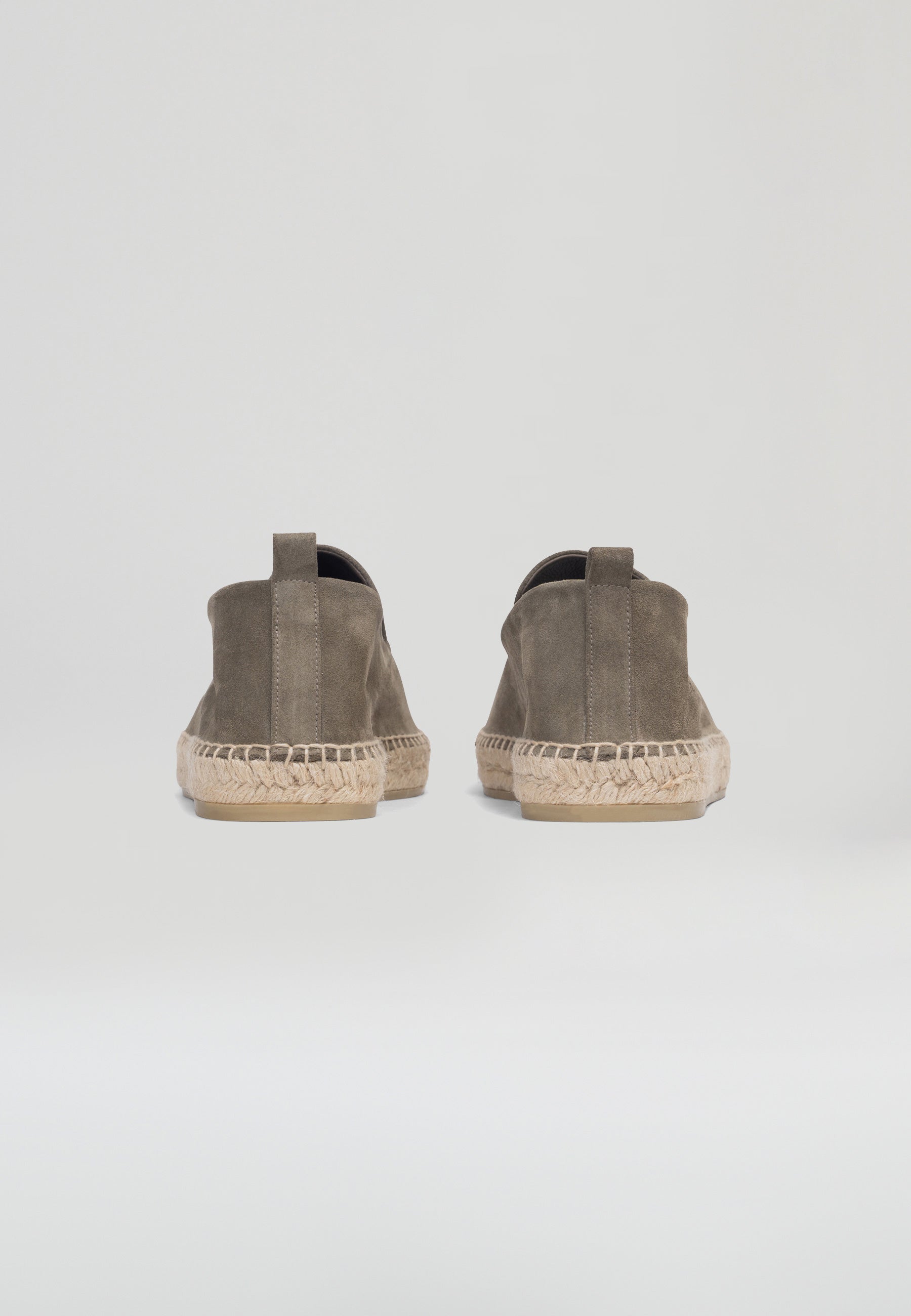 Chaussons - Daim Vert Olive