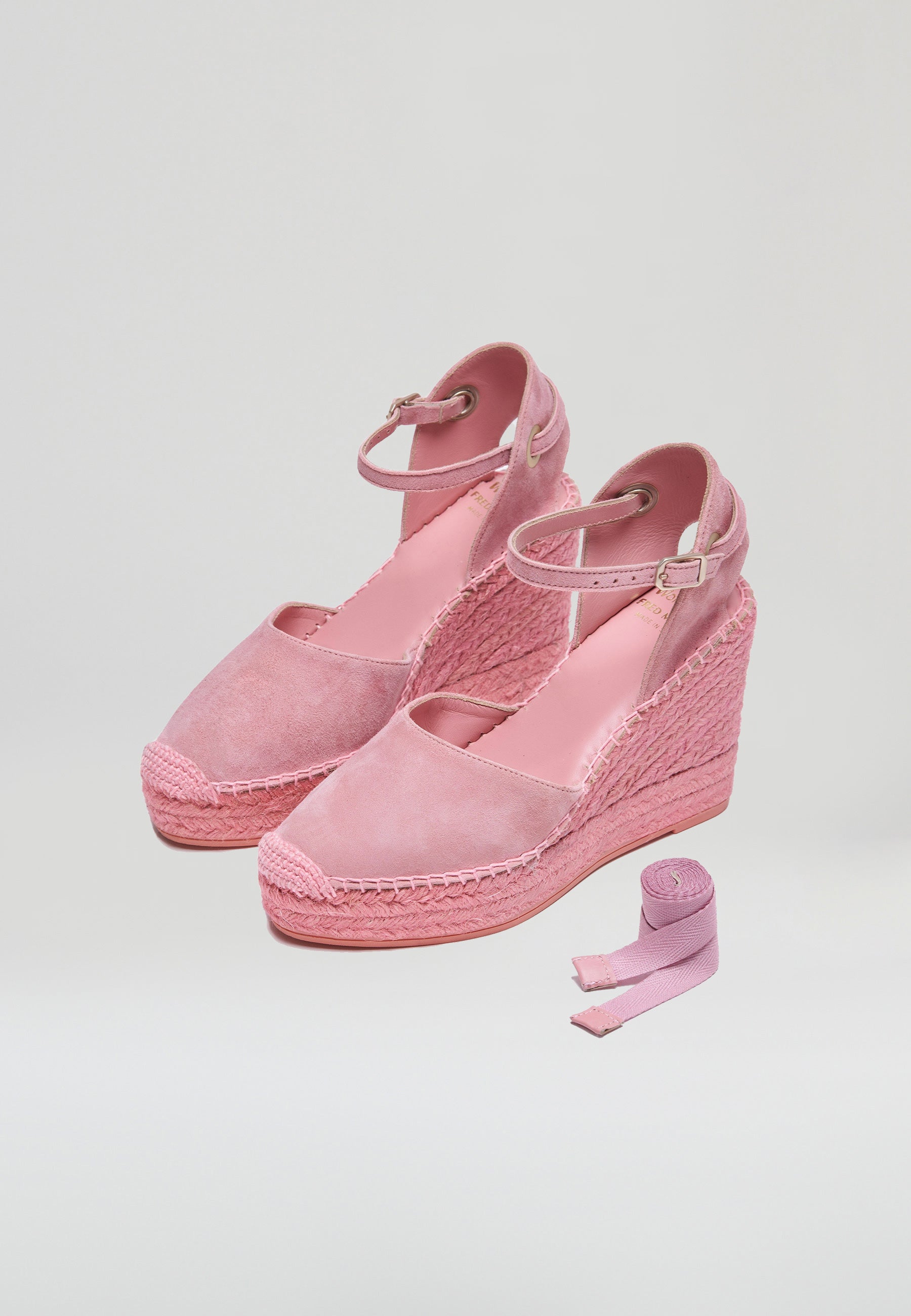 Wedges - Barbie Wildleder