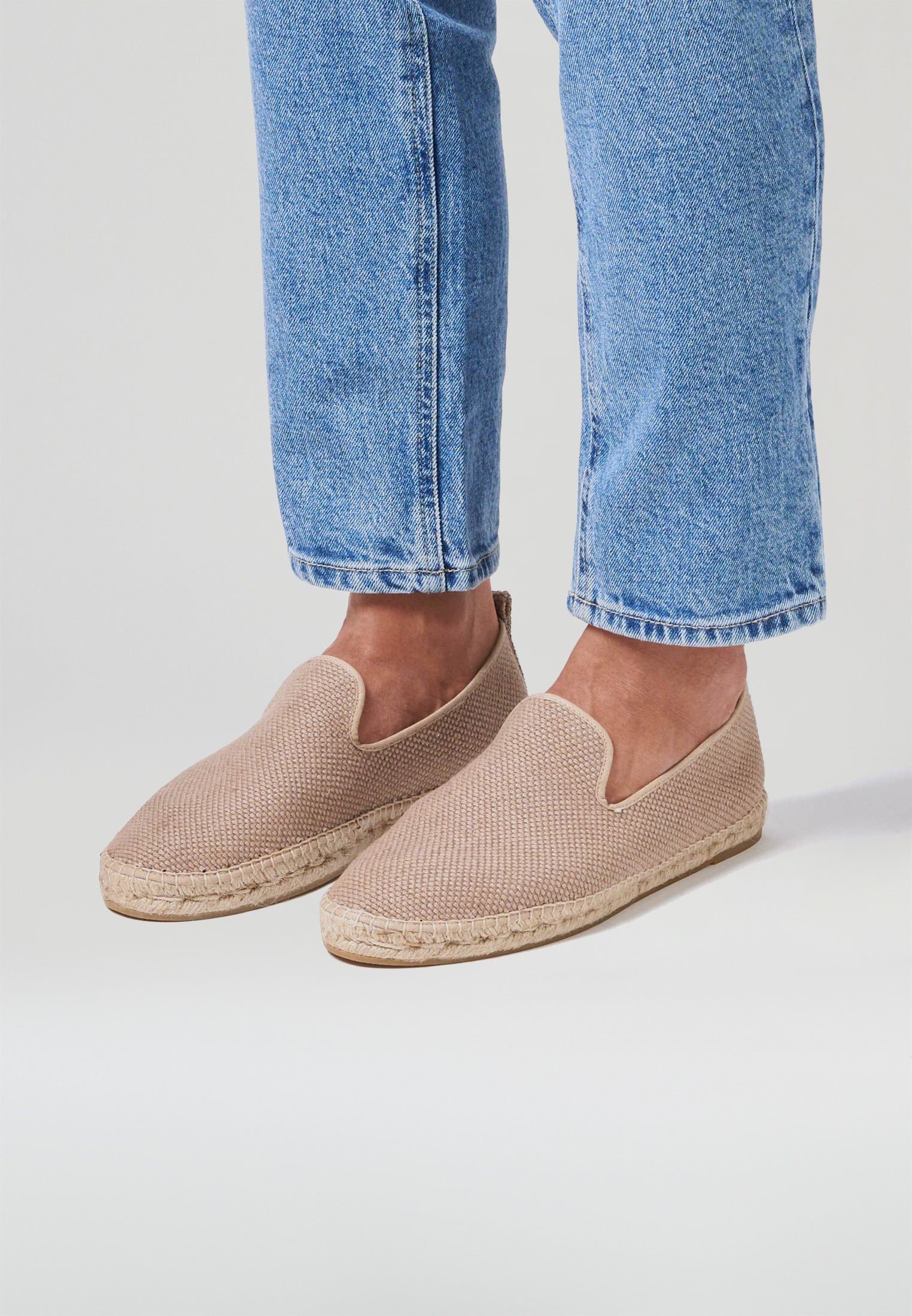 Chaussons Eco - Tissu Eco Taupe