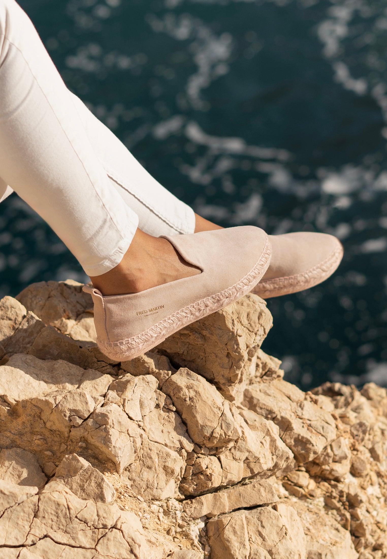 Hausschuhe - Eisrose