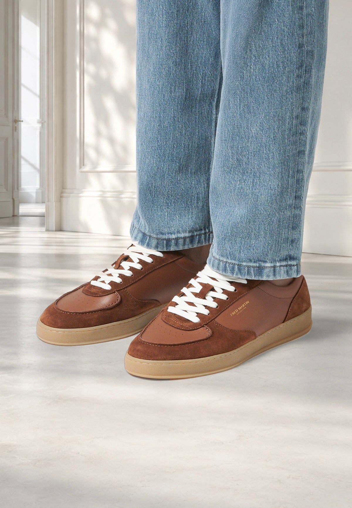 Sneakers - Retro Couture 02 Habano Leather