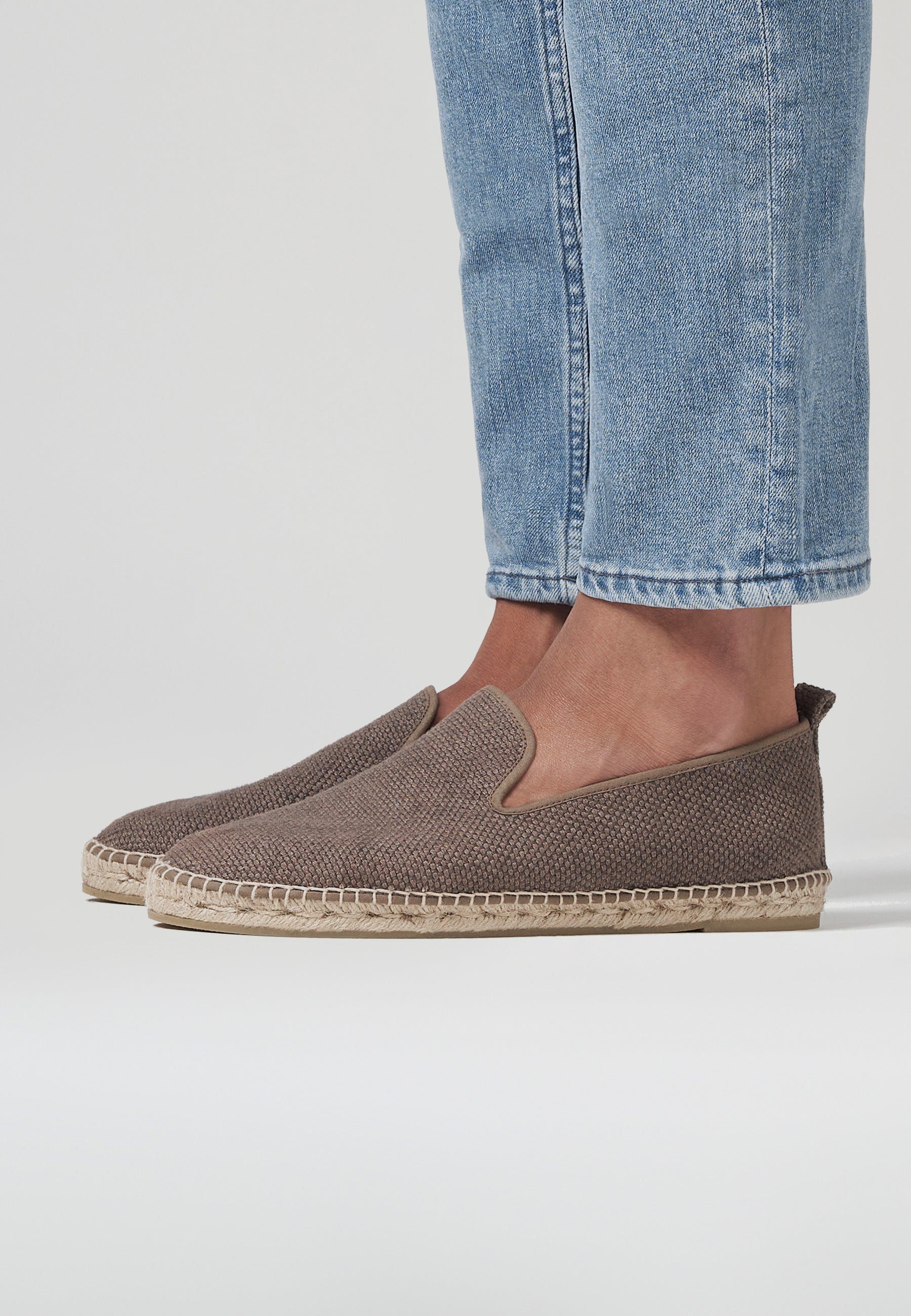 Slippers Eco - Brown Eco Fabric