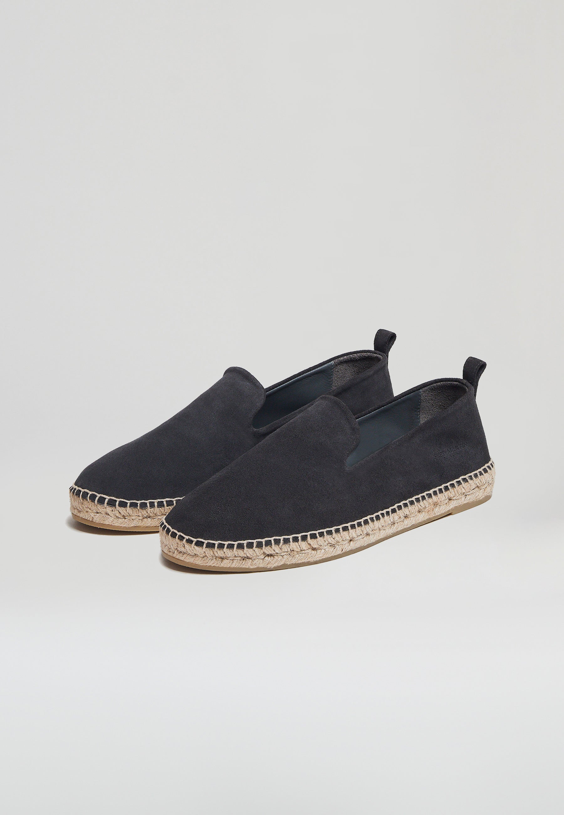 Slippers - Charcoal Suede