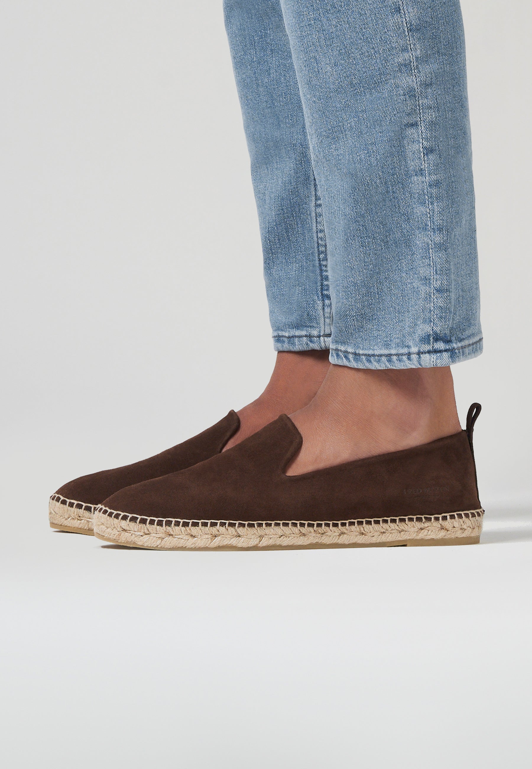 Hausschuhe - Expresso Wildleder