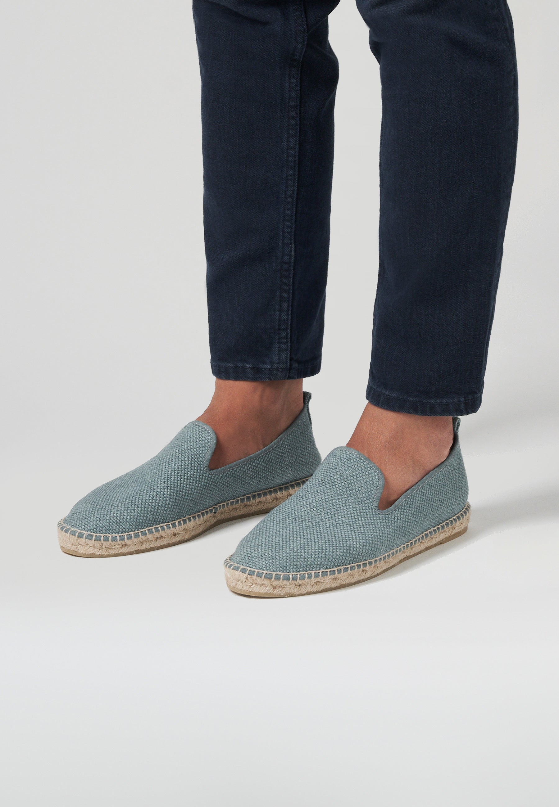 Hausschuhe aus Öko-Stoffen - Menorca Öko-Stoff