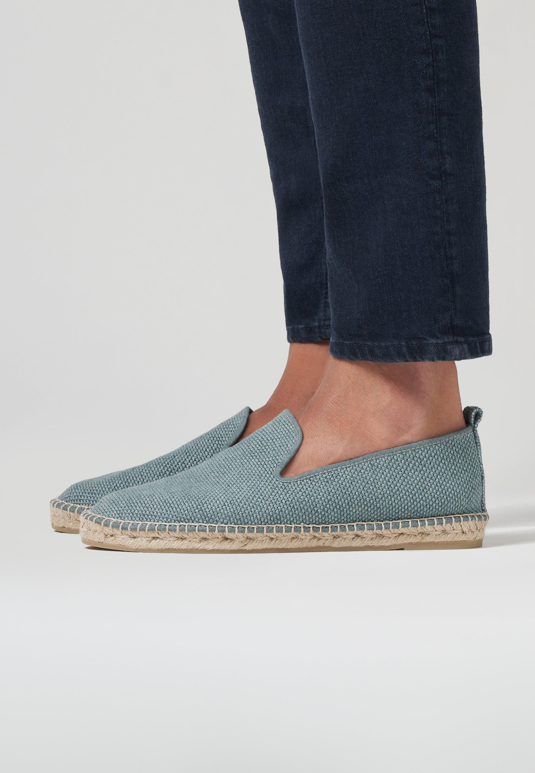 Hausschuhe aus Öko-Stoffen - Menorca Öko-Stoff