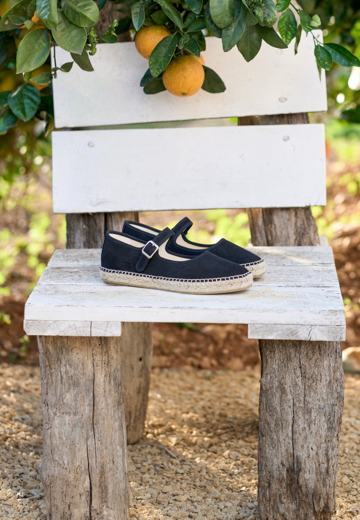 Ballerines - Daim Vegan Noir