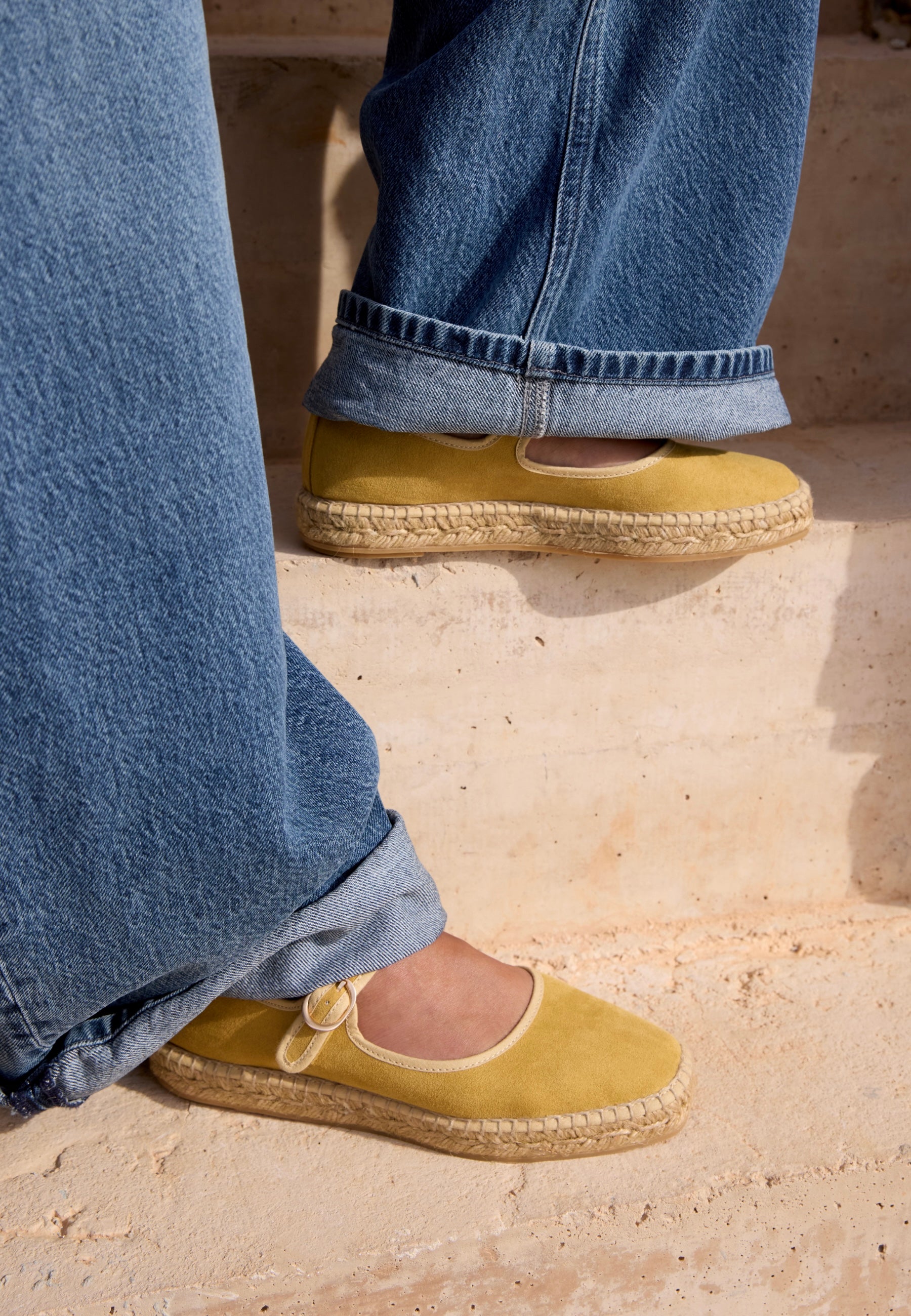 Ballerinas Eco 02- Honey Vegan Suede