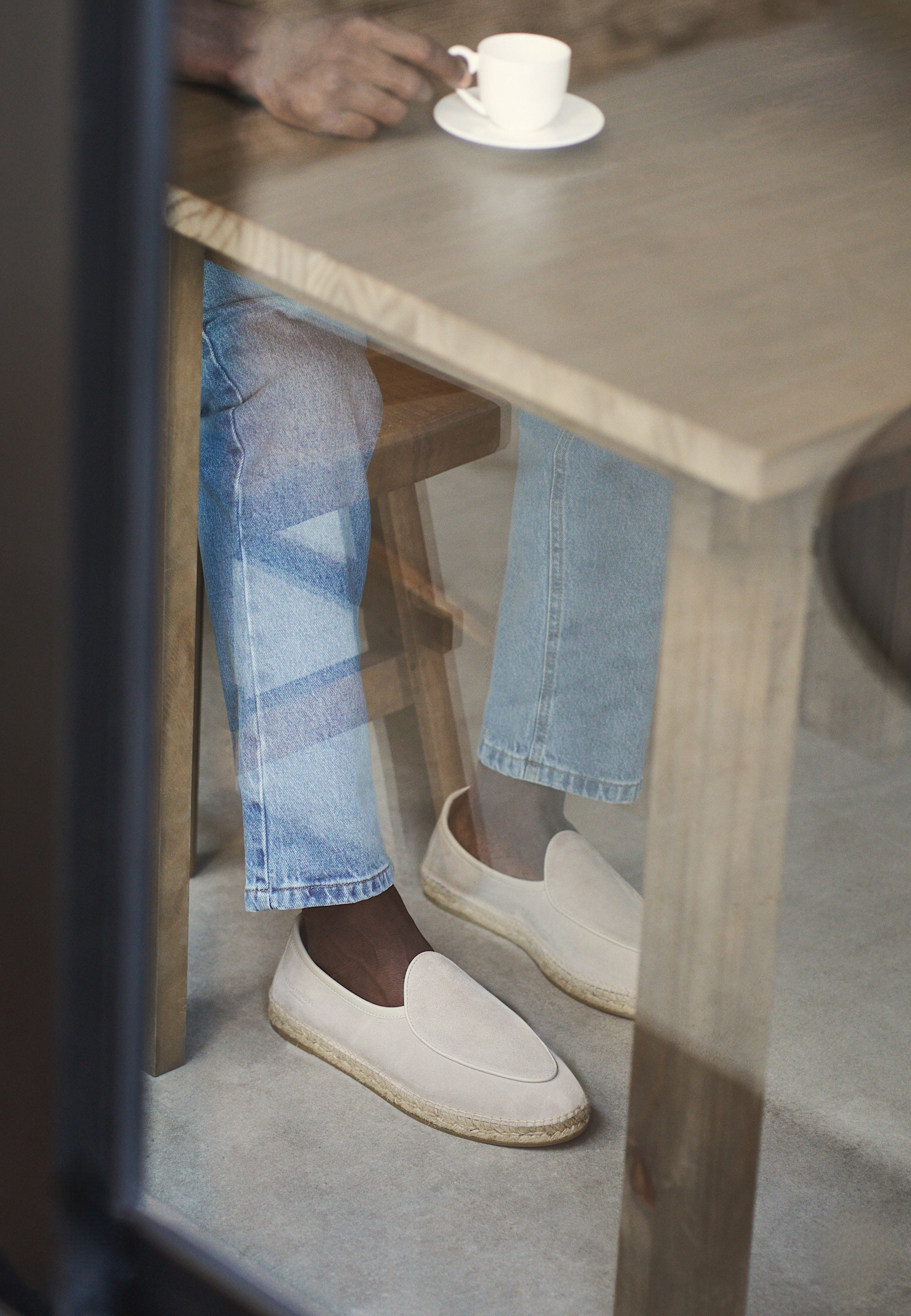 Belgian Loafer - Nuvole Suede