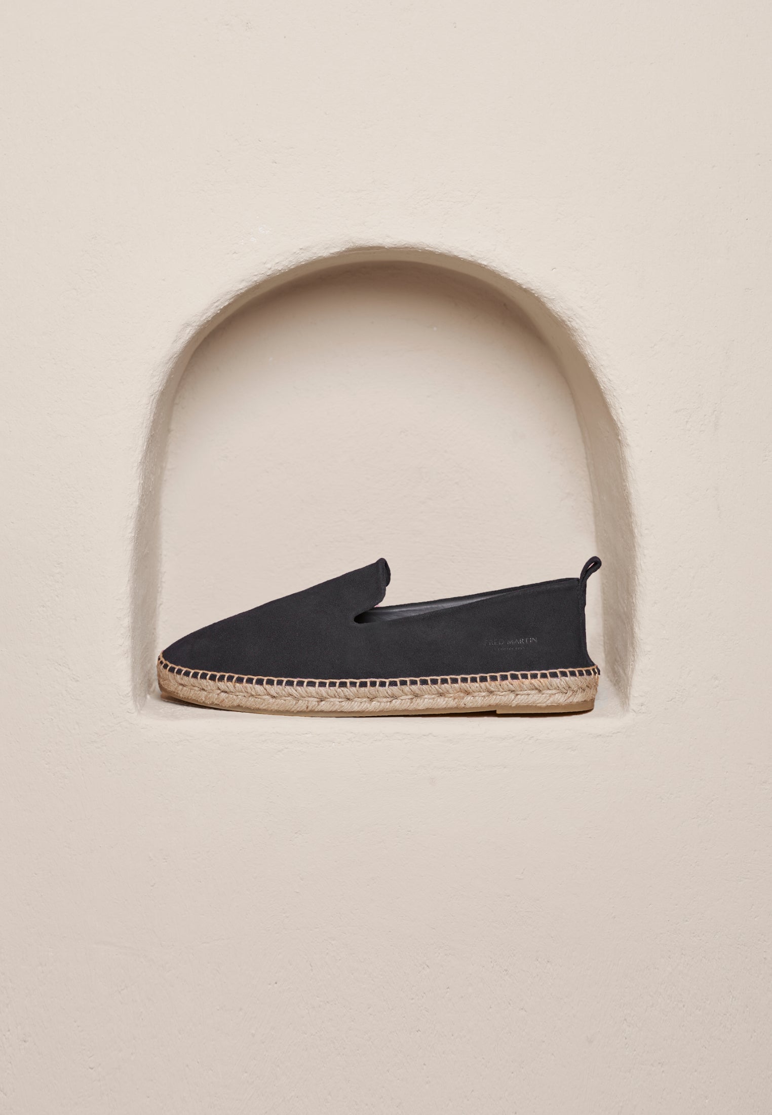 Slippers - Charcoal Suede