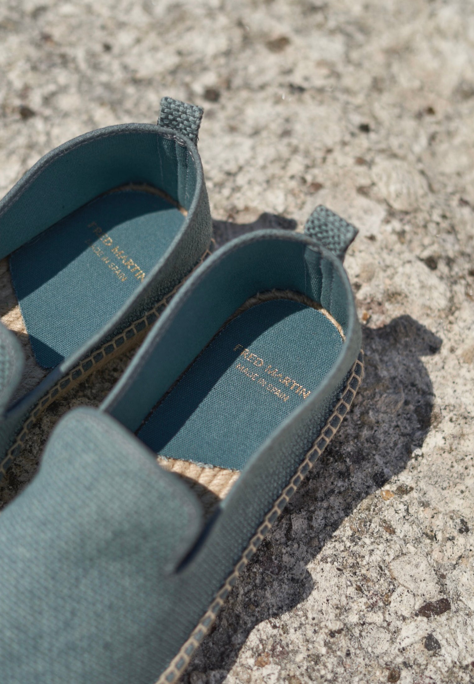 Hausschuhe aus Öko-Stoffen - Menorca Öko-Stoff