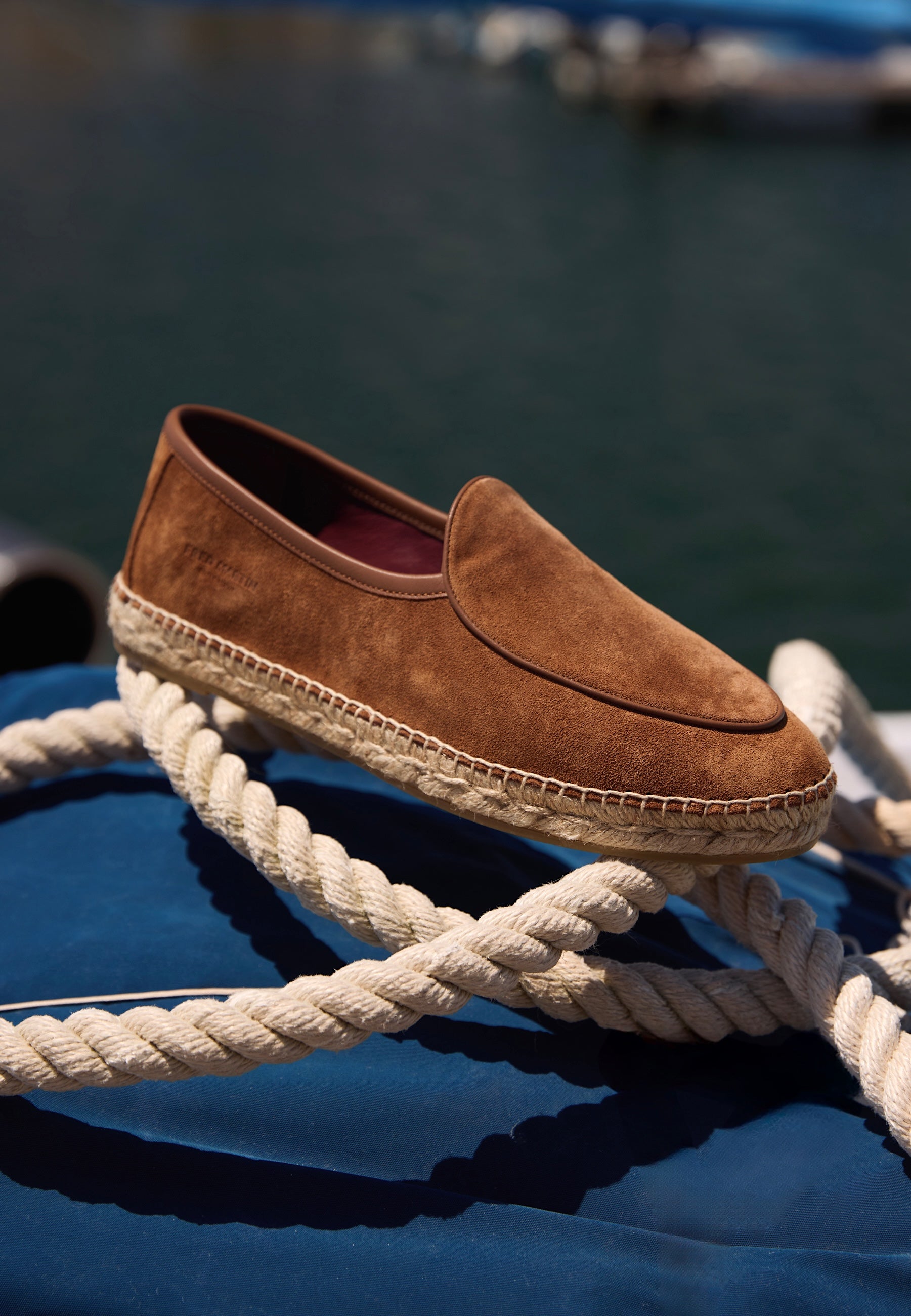 Belgian Loafer - Tobacco Suede