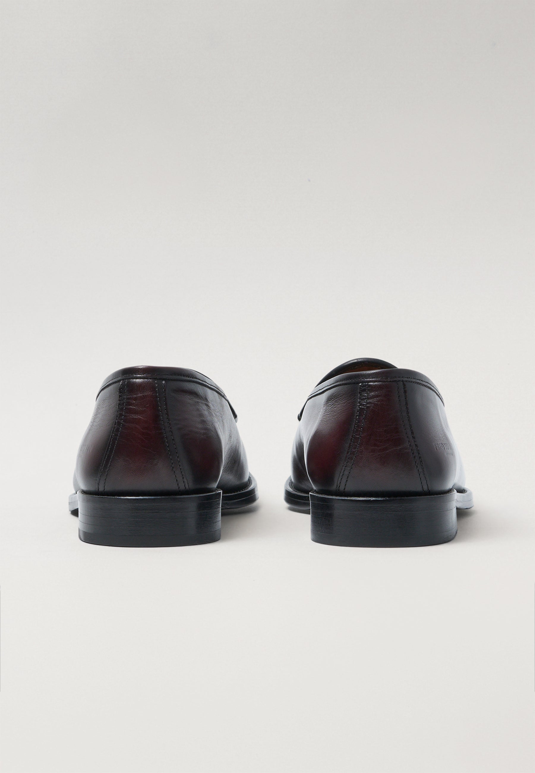 Belgian Woven - Bordeaux Leather