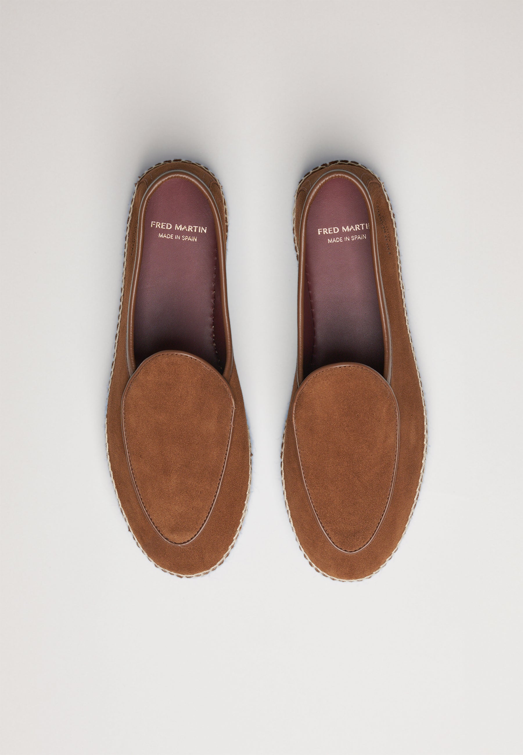 Belgian Loafer - Tobacco Suede