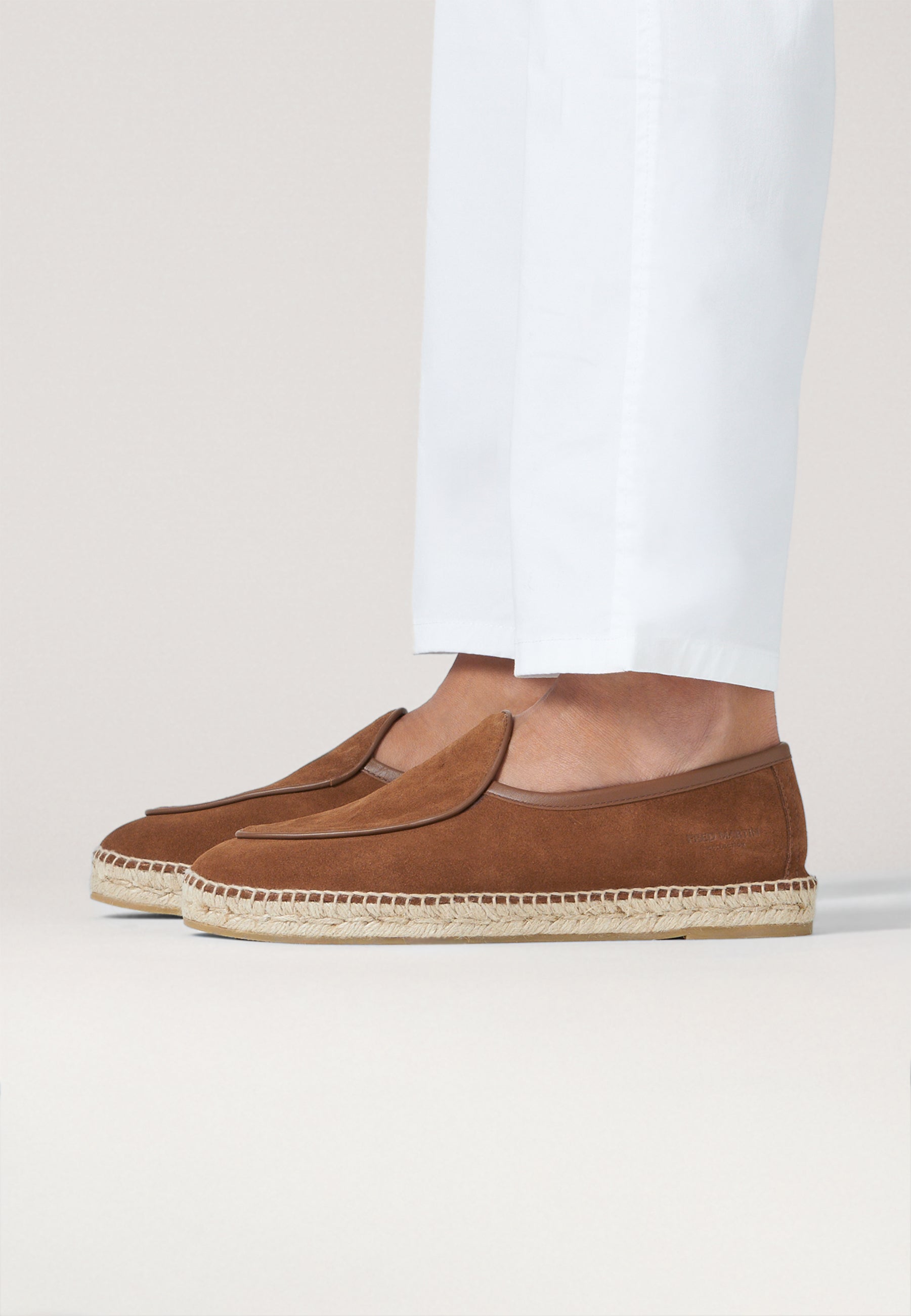 Belgian Loafer - Tobacco Suede