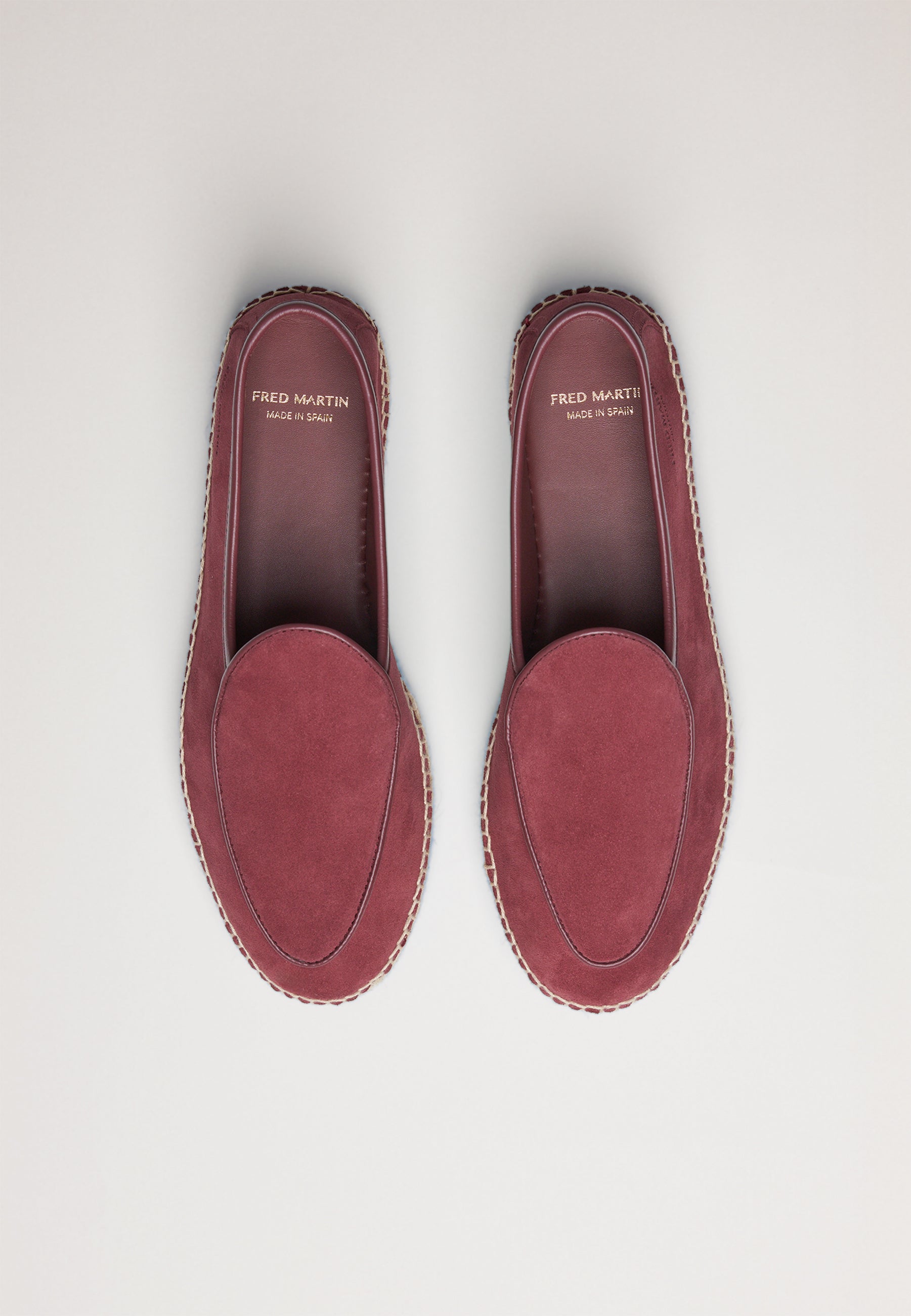 Belgian Loafer - Marsala Suede