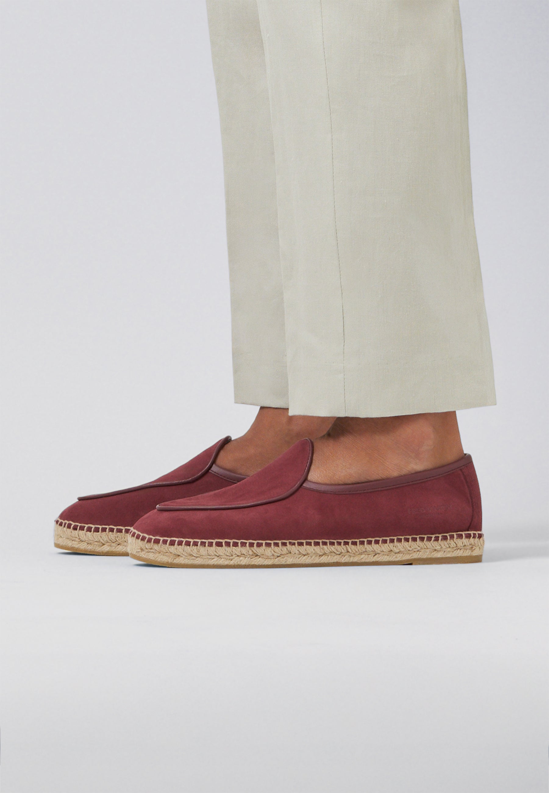 Belgian Loafer - Marsala Suede
