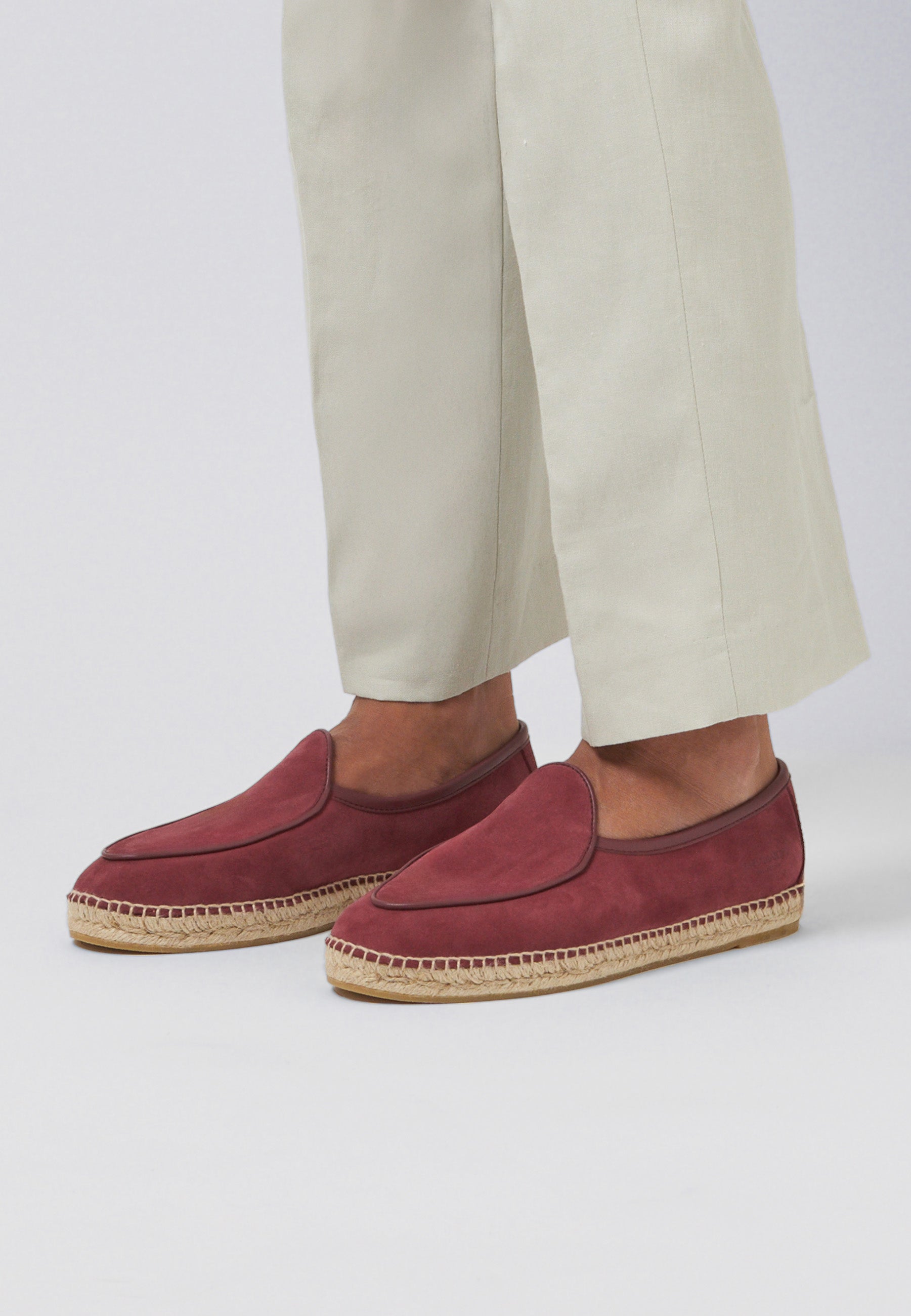 Belgian Loafer - Marsala Suede