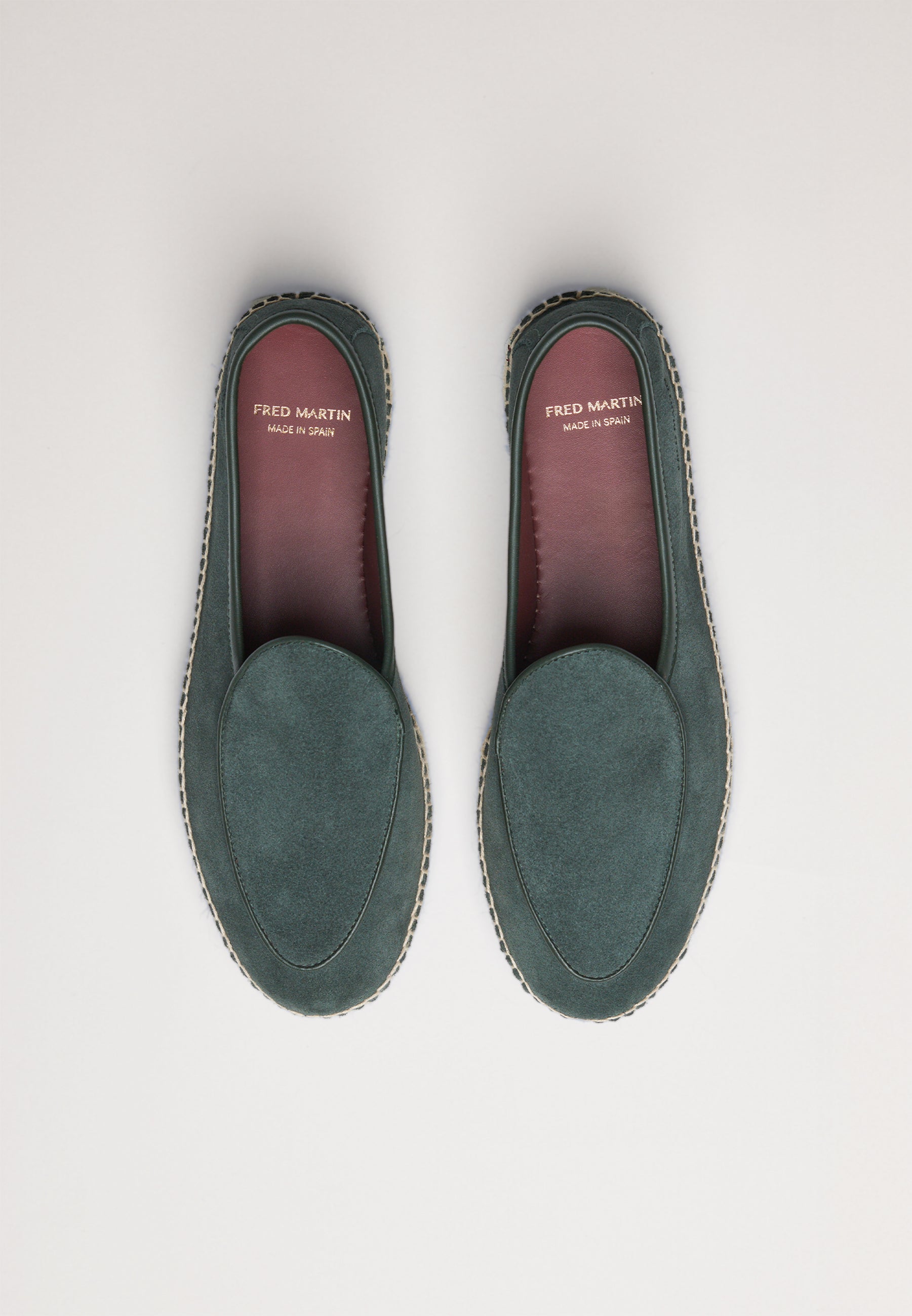 Belgian Loafer - Pine Suede