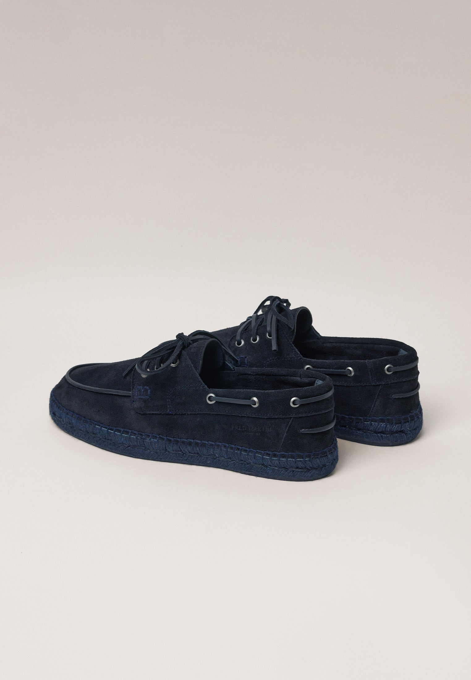 Boat Shoes - Bleu Suede