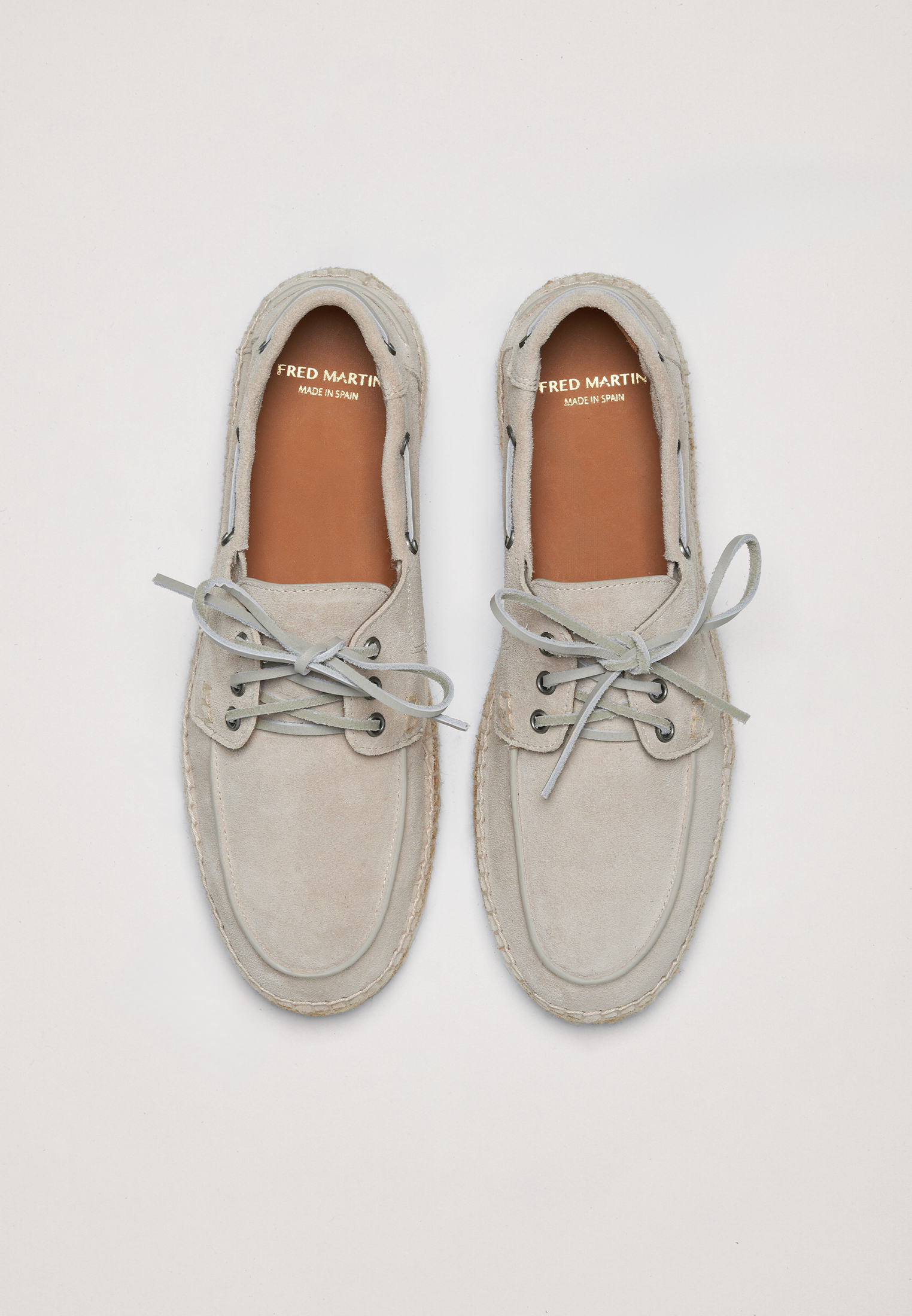 Boat Shoes - Mist Suede