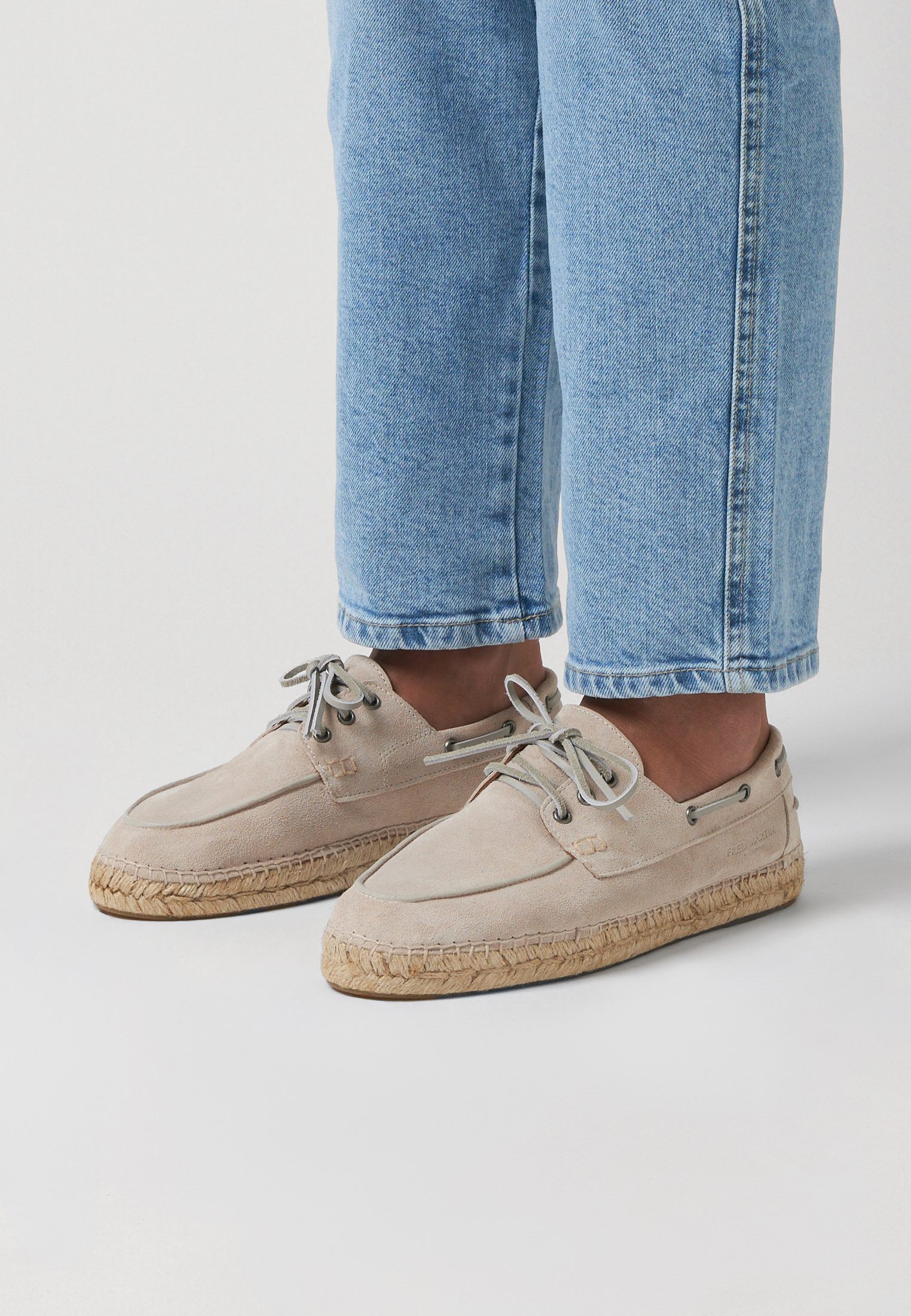 Boat Shoes - Mist Suede