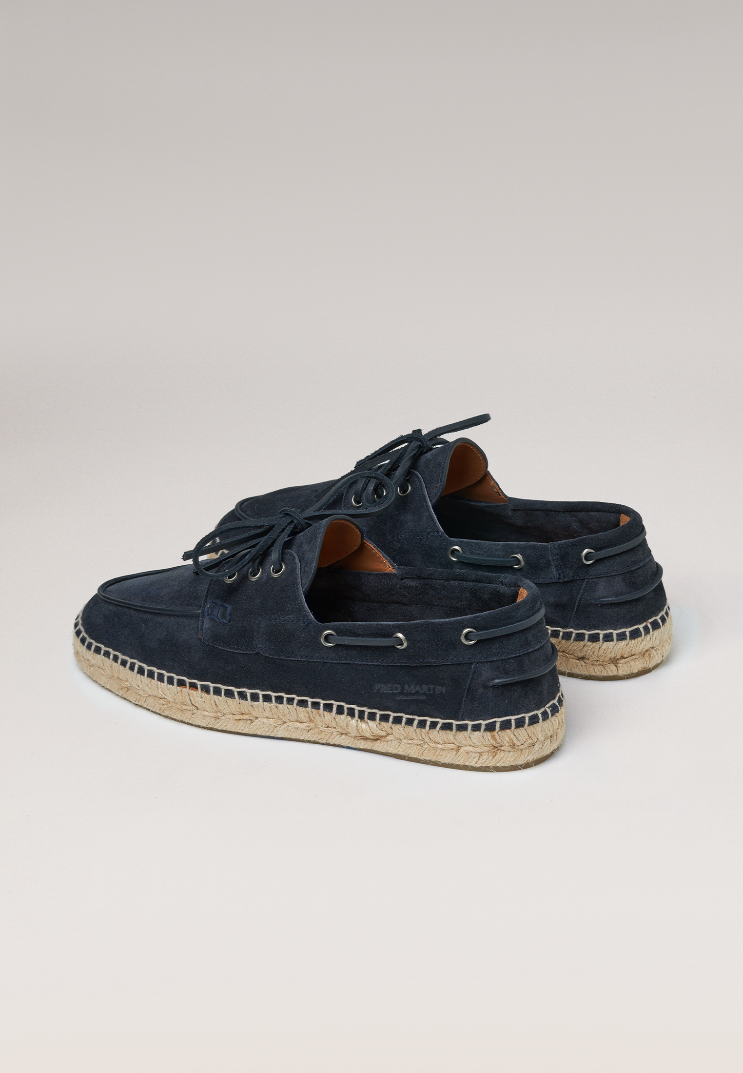 Bootsschuhe - Marineblaues Wildleder