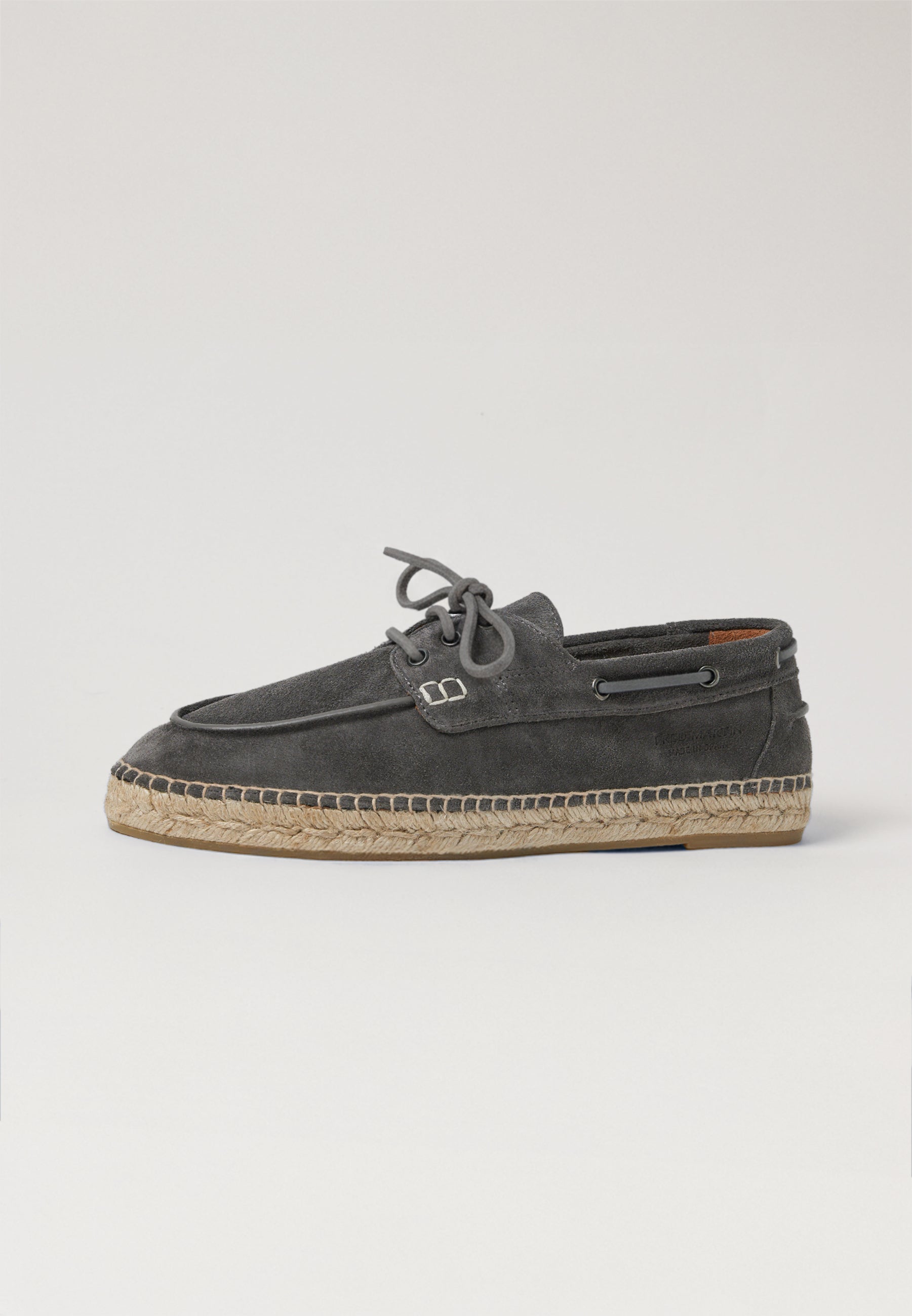 Boat Shoes - Piombo Suede