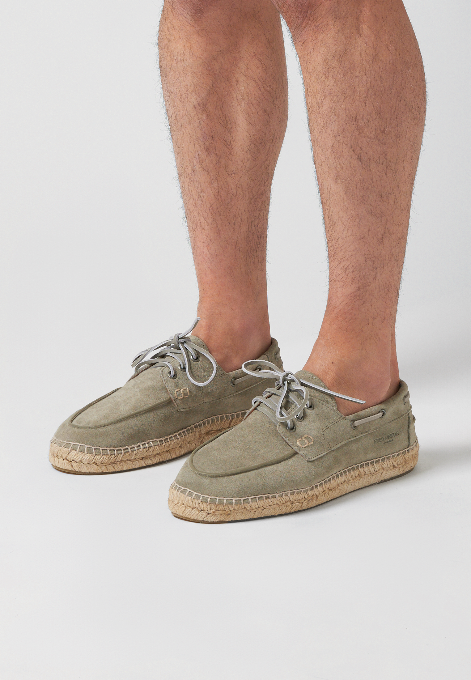 Bootsschuhe - Salvia Wildleder