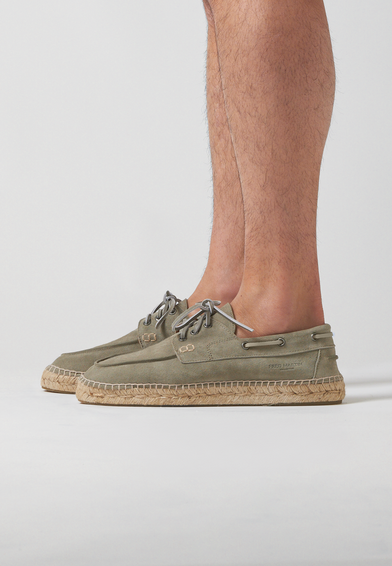 Bootsschuhe - Salvia Wildleder