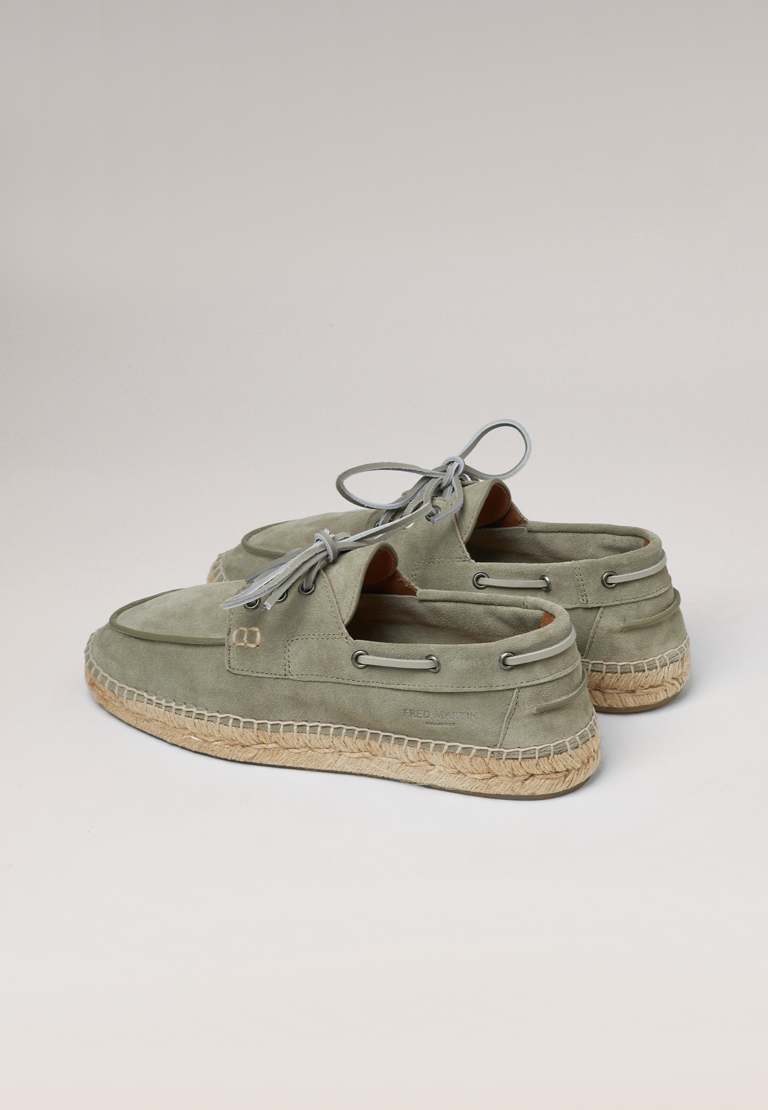 Bootsschuhe - Salvia Wildleder