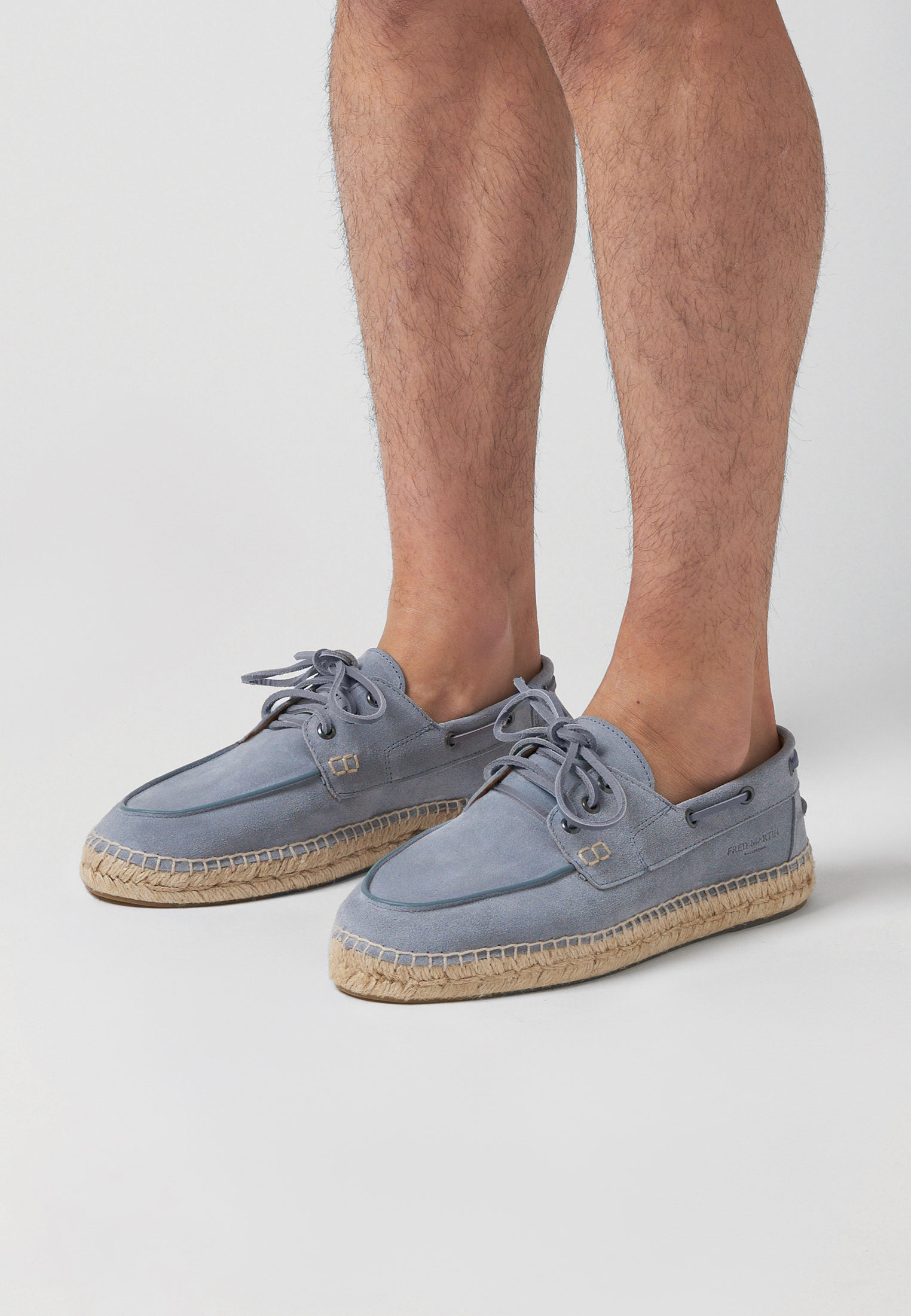 Bootsschuhe - Wildleder in Himmelblau