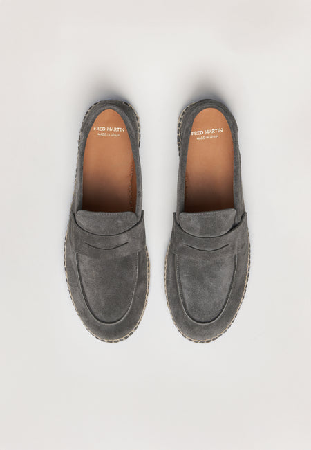 Loafers - Piombo Suede