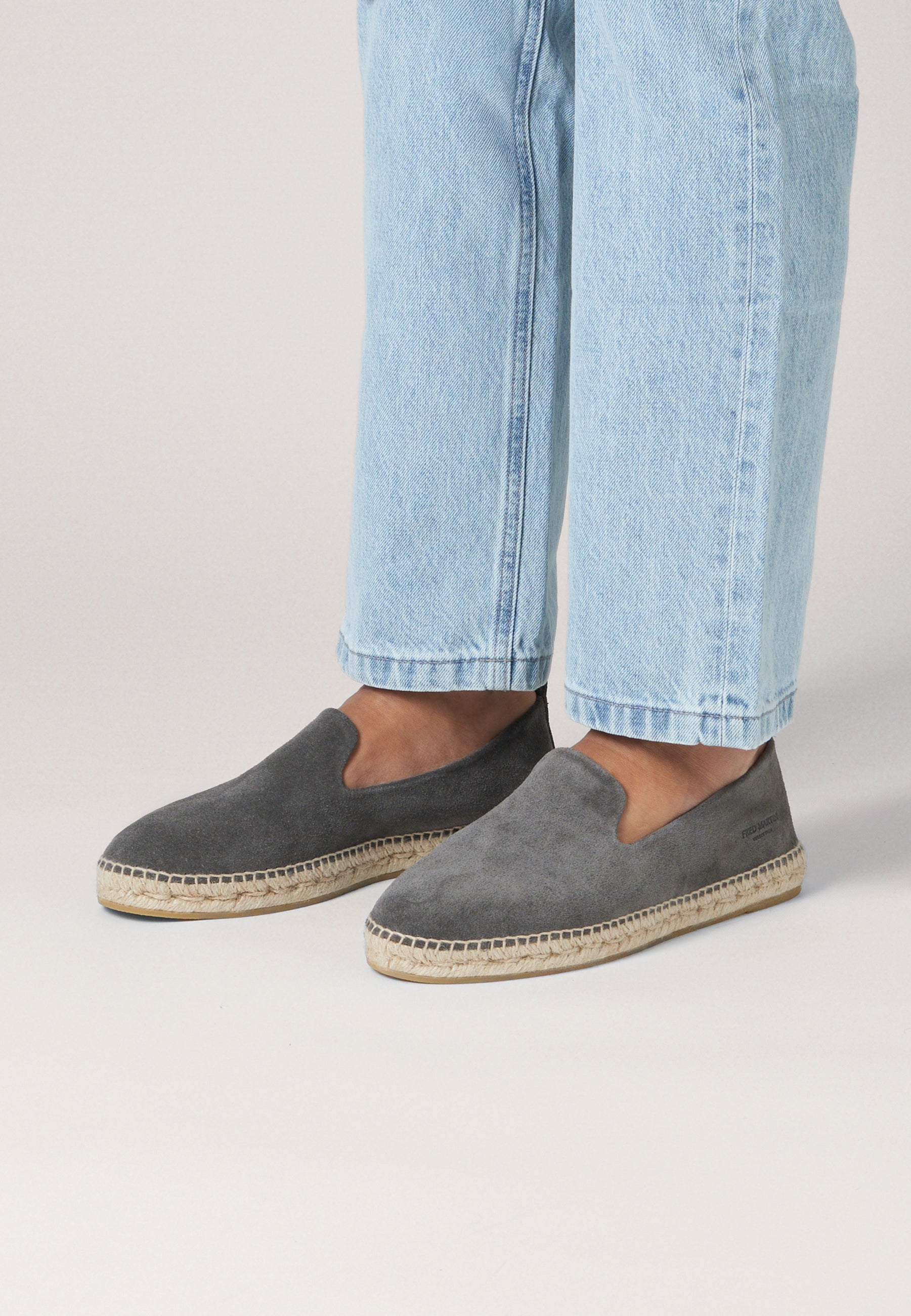 Slippers - Piombo Suede
