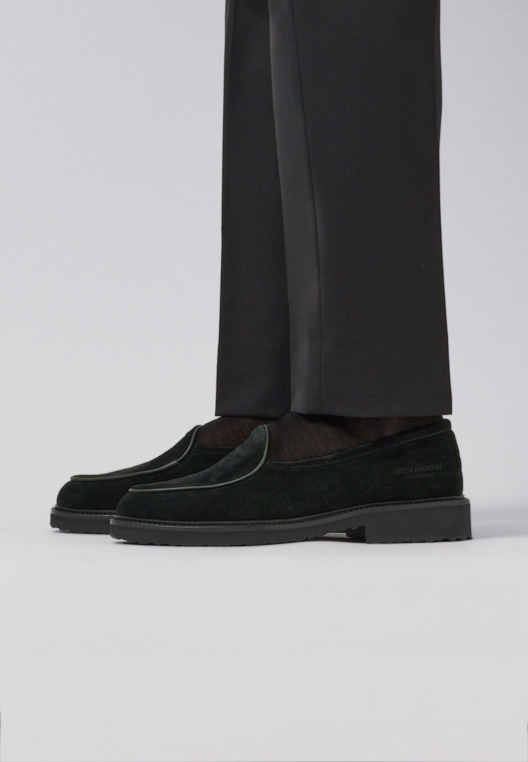 Belgian Loafer - Deep Forest Suede