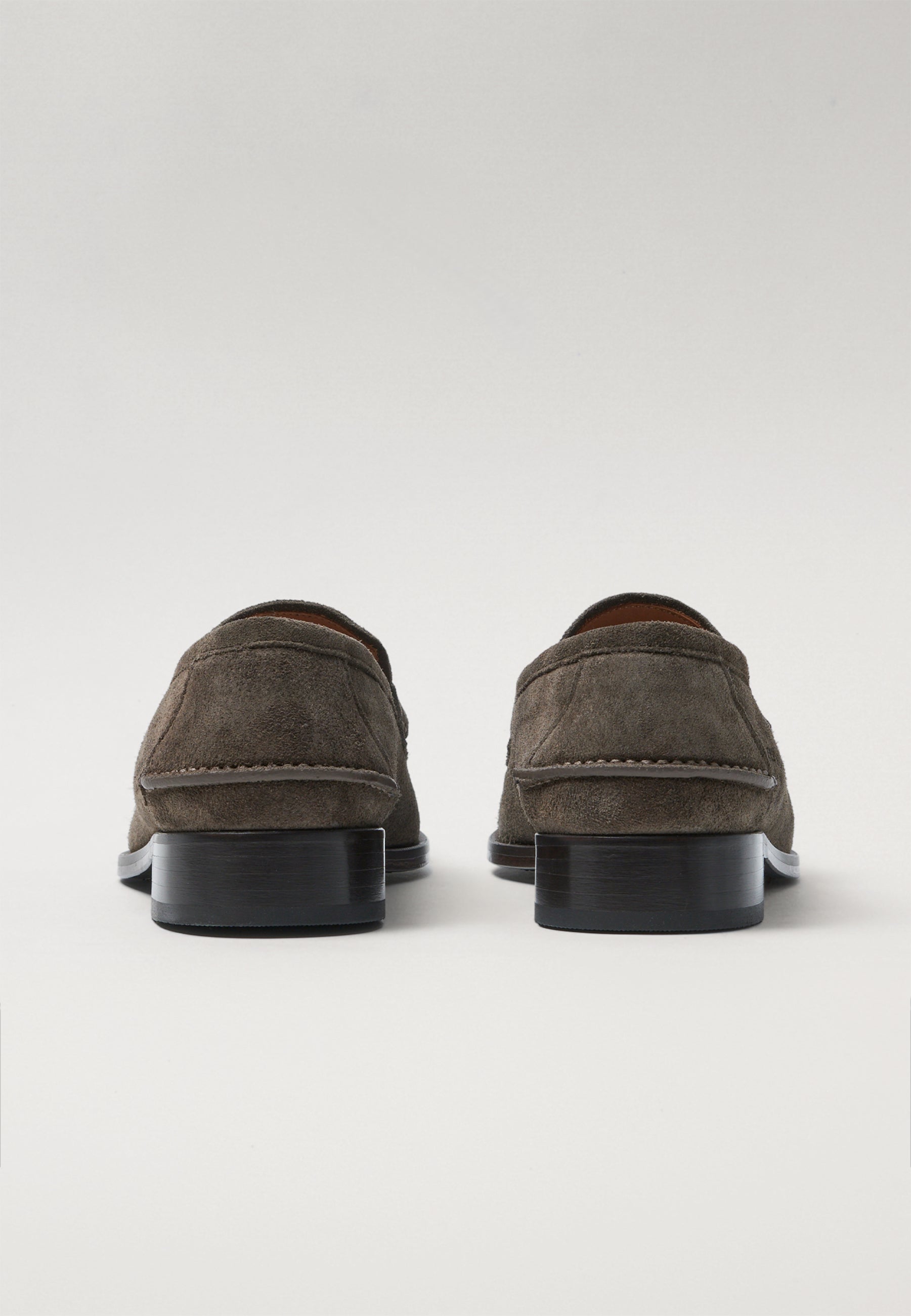 Penny Loafers - Loden Grey Suede