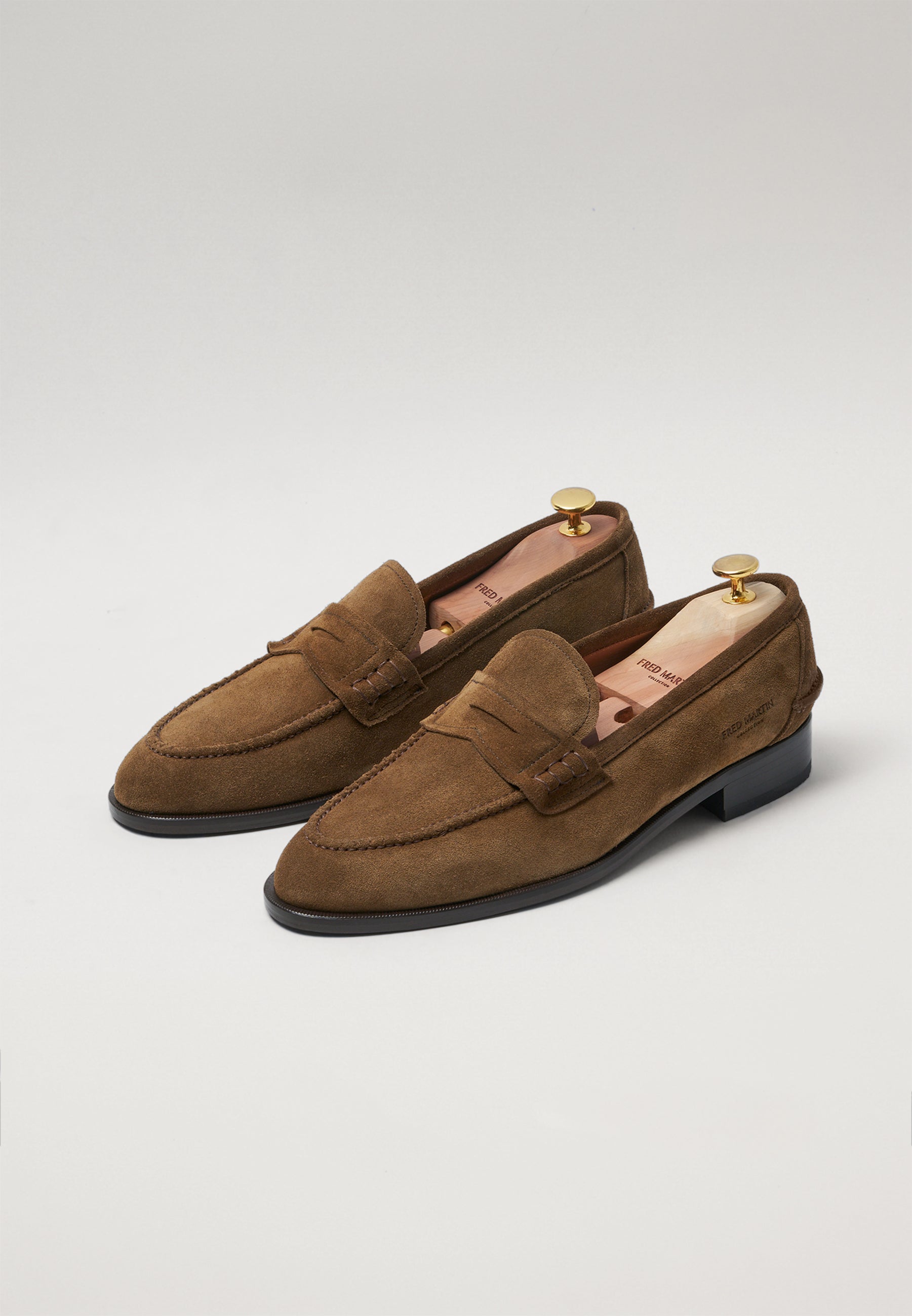 Penny Loafers - Tobacco Suede