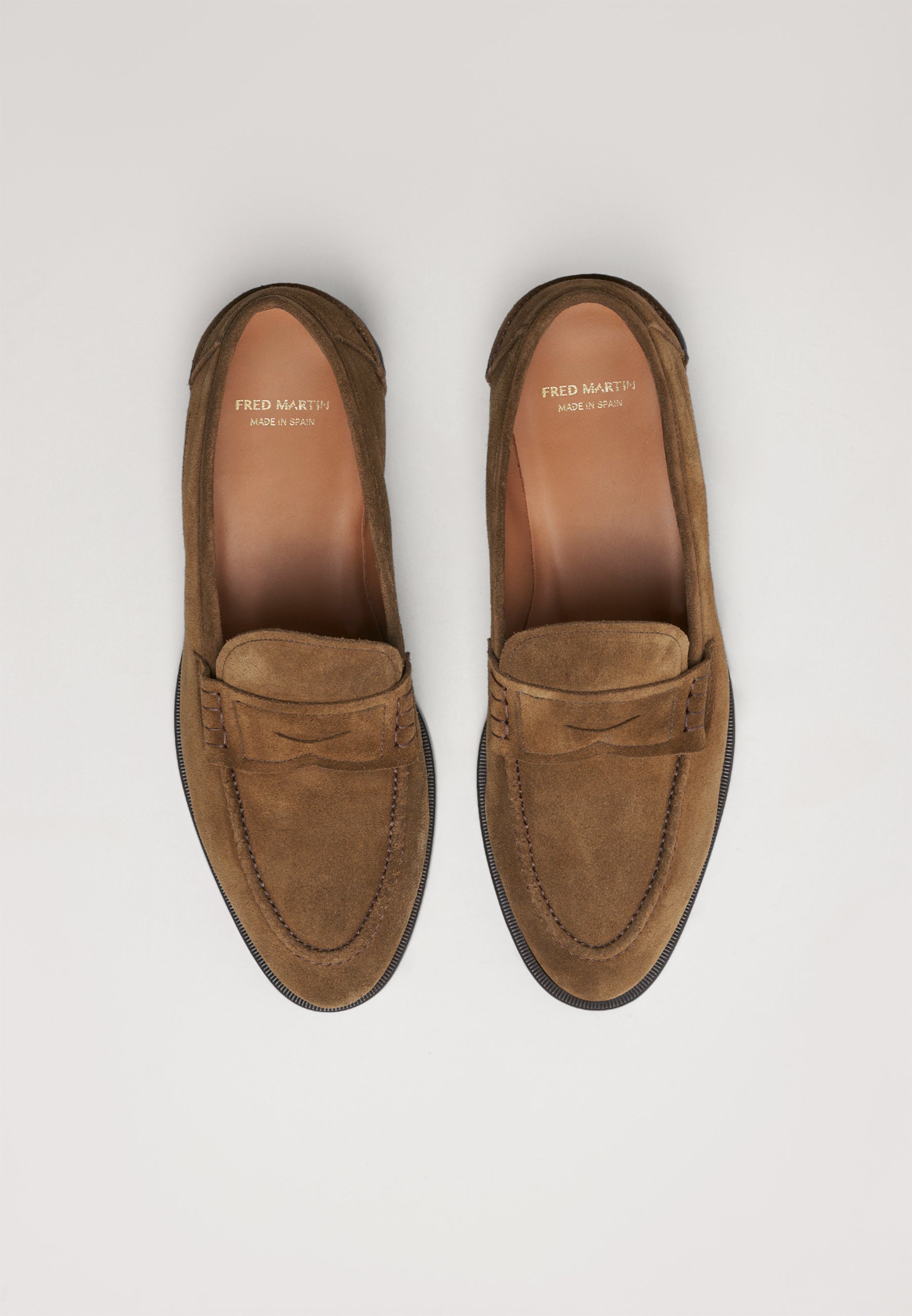 Penny Loafers - Tobacco Suede