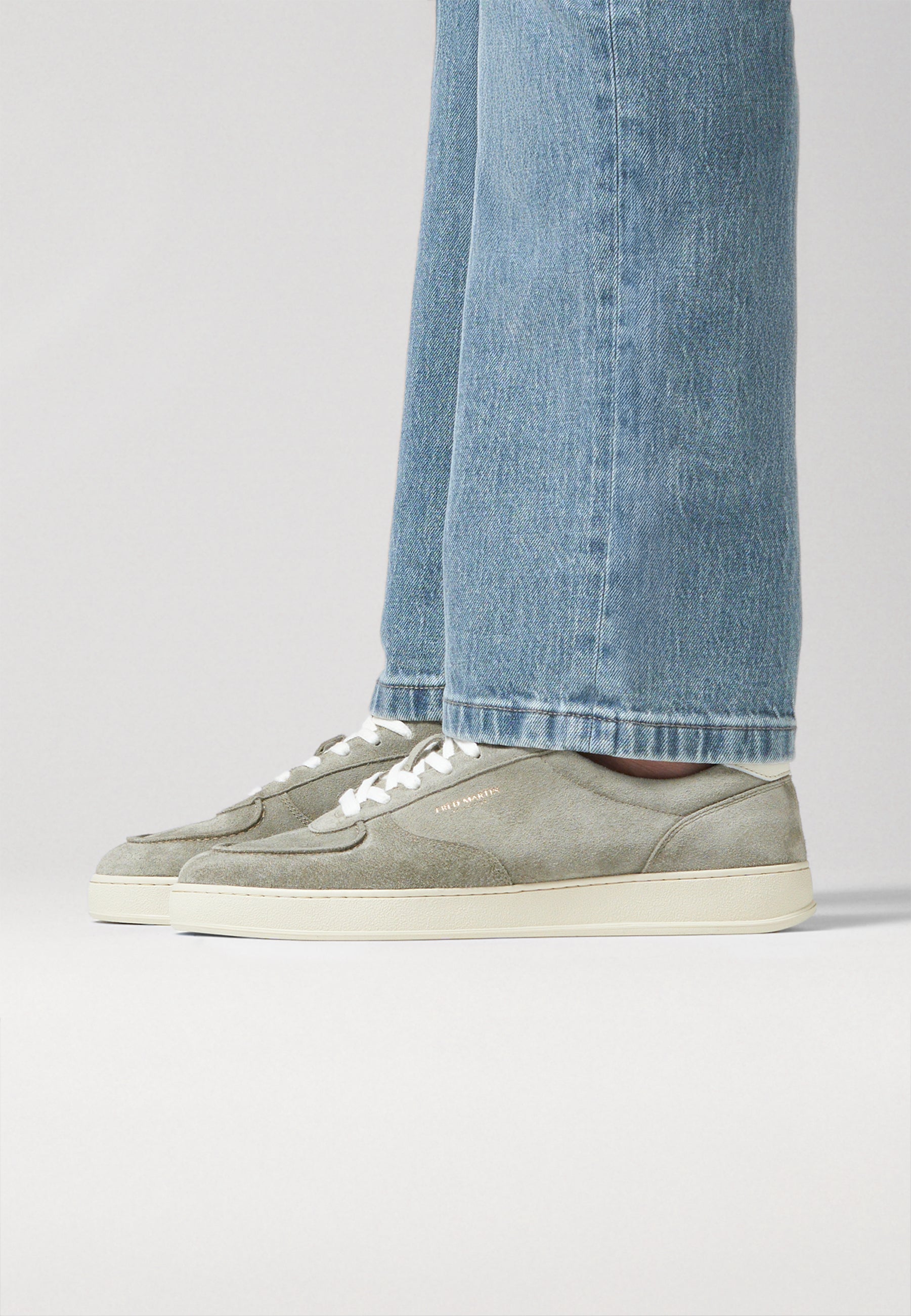 Sneakers - Retro Couture 02 Moss Suede