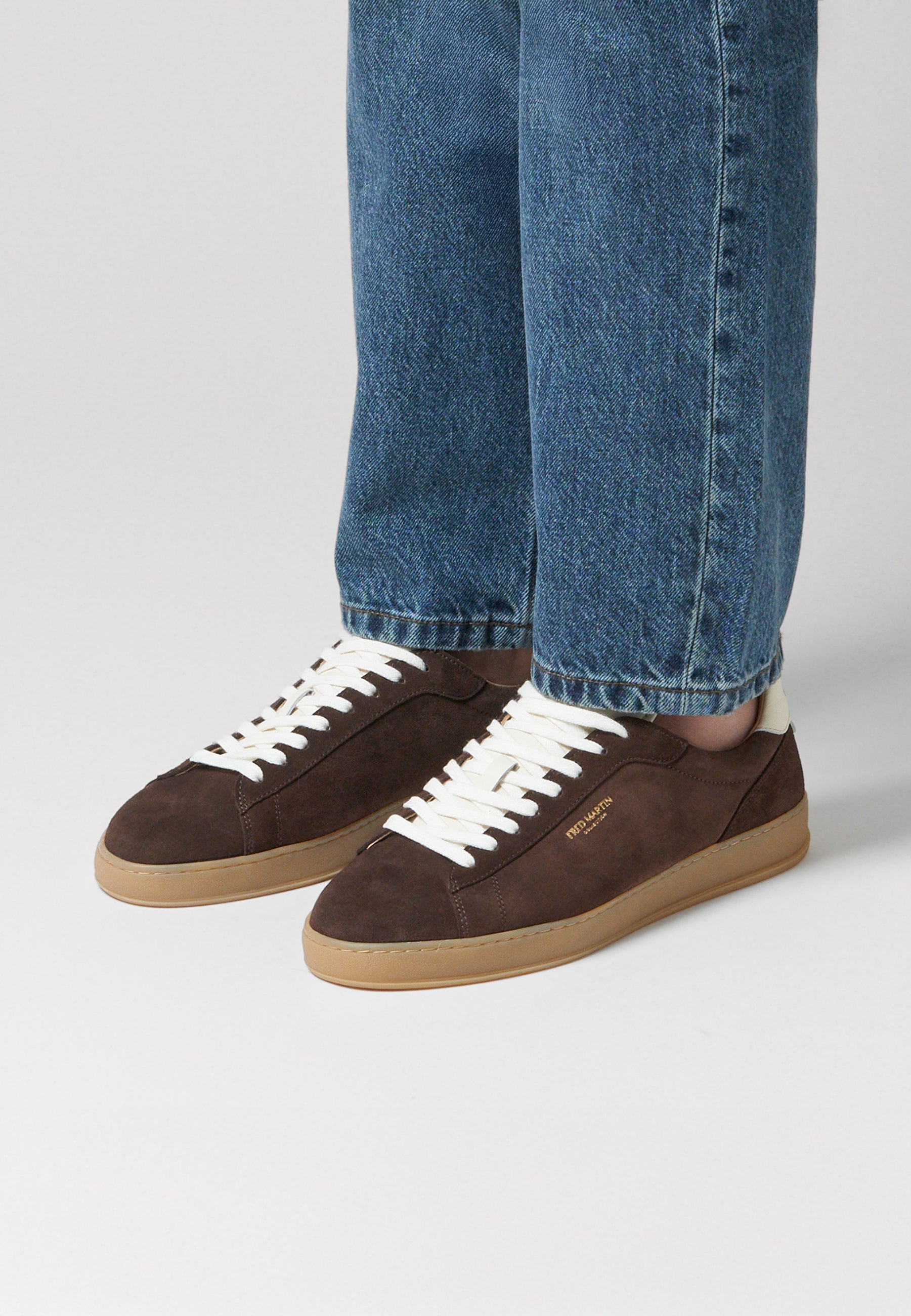 Sneakers - Tennis Espresso Suede