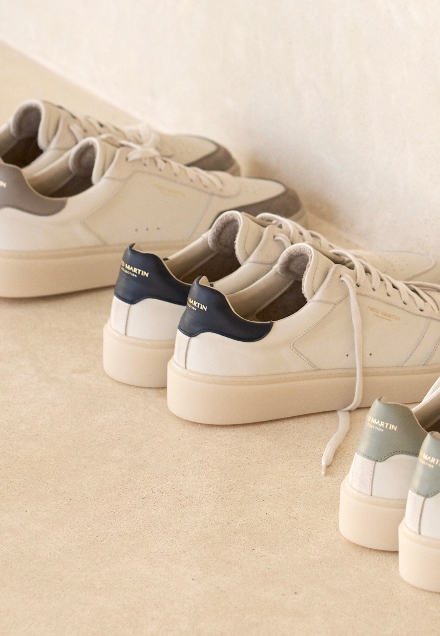 Sneakers - Retro Couture 01 Midnight Leather